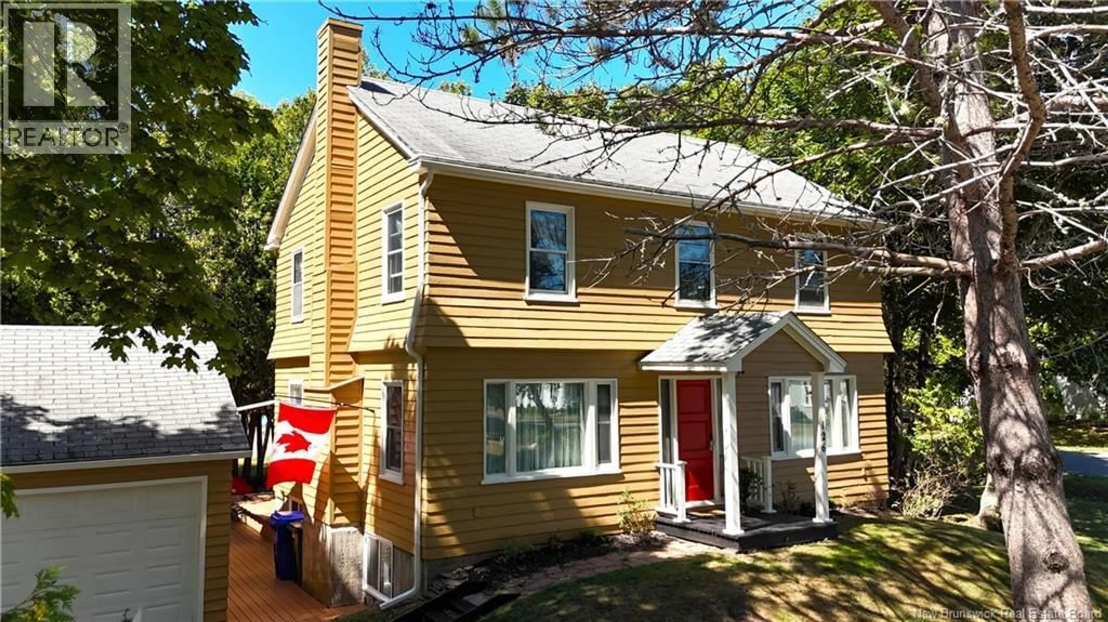 Home with vinyl exterior material, street for 126 SOPHIA STREET, Saint Andrews New Brunswick E5B2B8