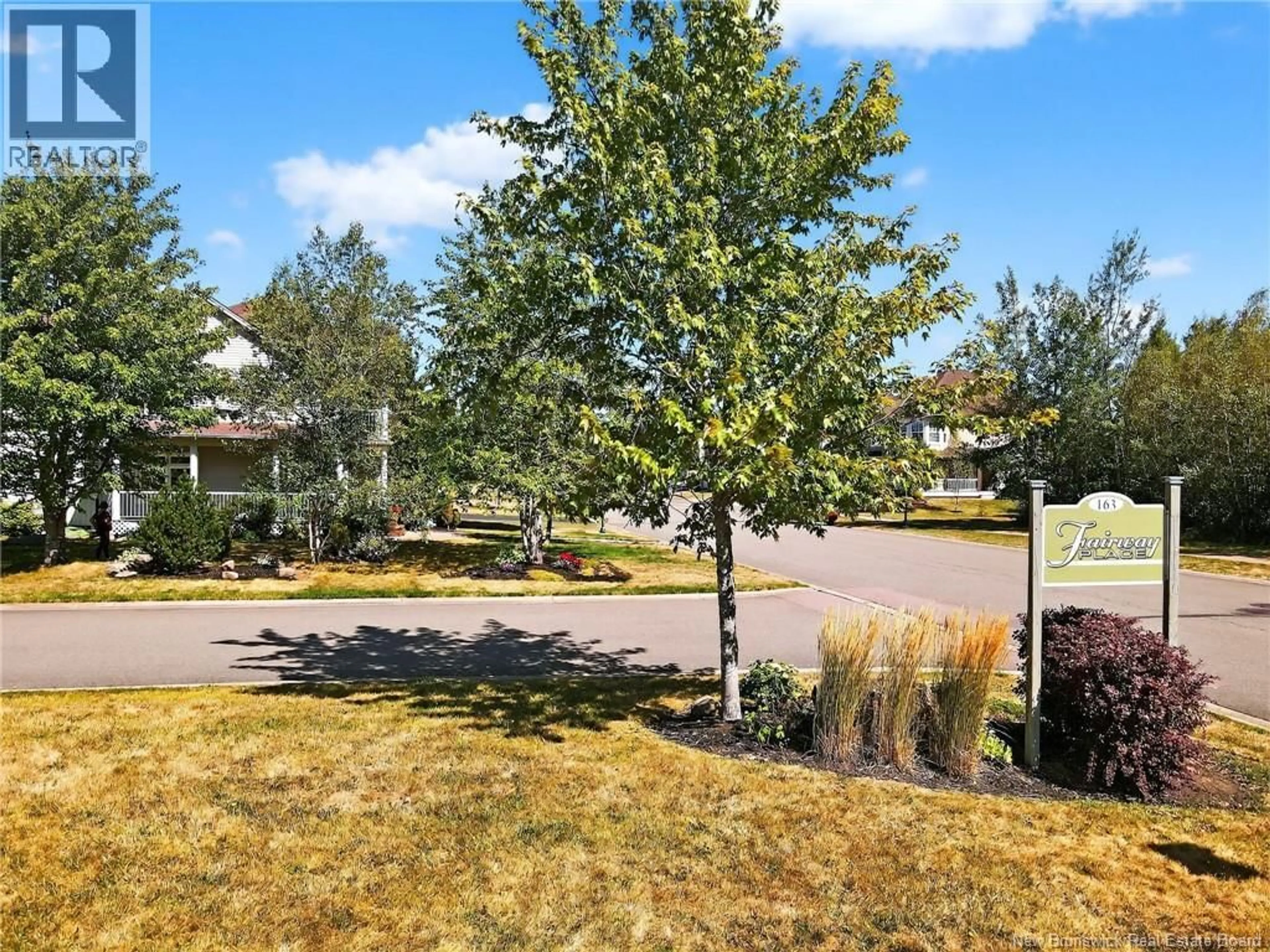 A pic from outside/outdoor area/front of a property/back of a property/a pic from drone, unknown for 163 ROYAL OAKS BOULEVARD, Moncton New Brunswick E1H2C7