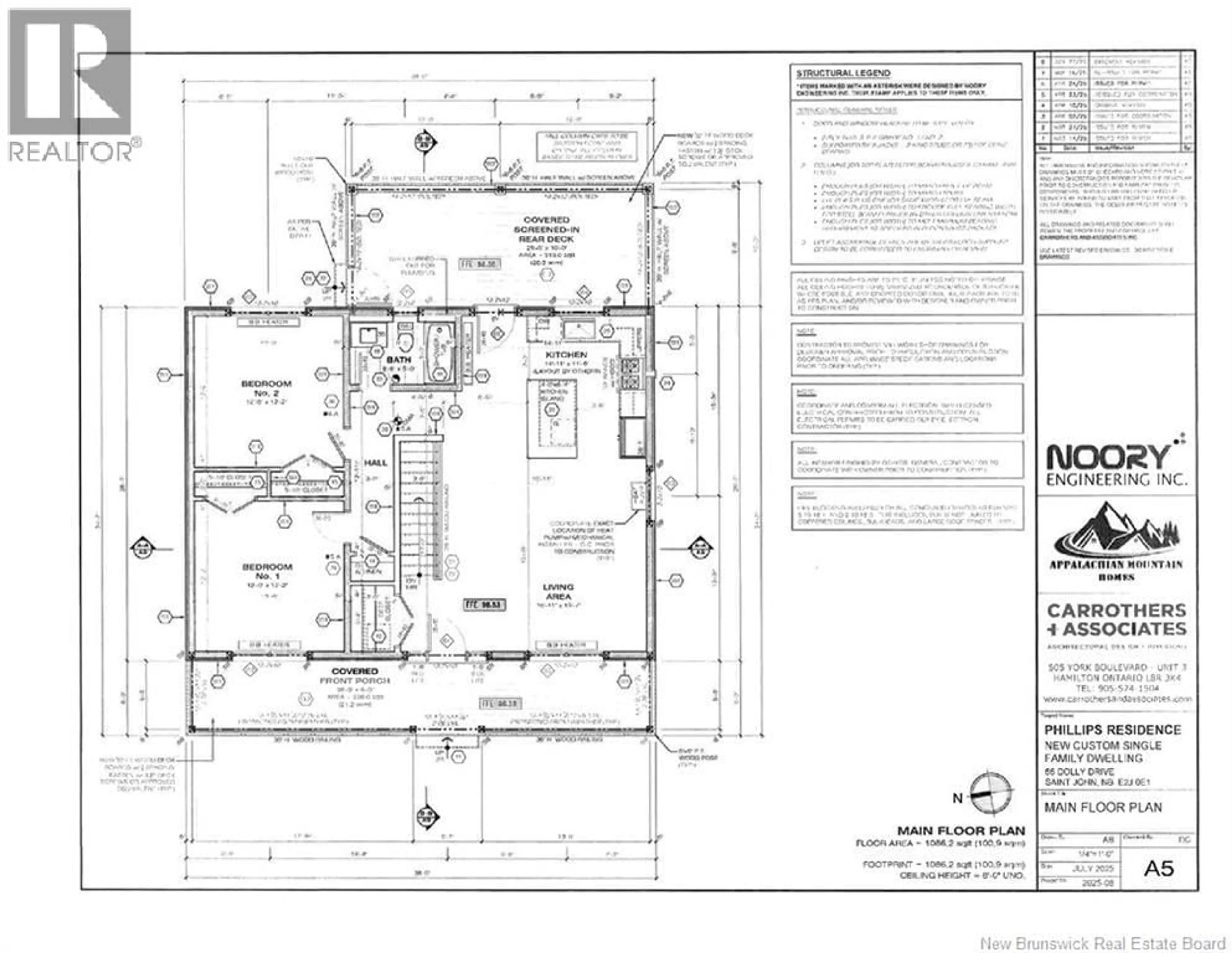 Floor plan for 66 DOLLY DRIVE, Saint John New Brunswick E2J0E1
