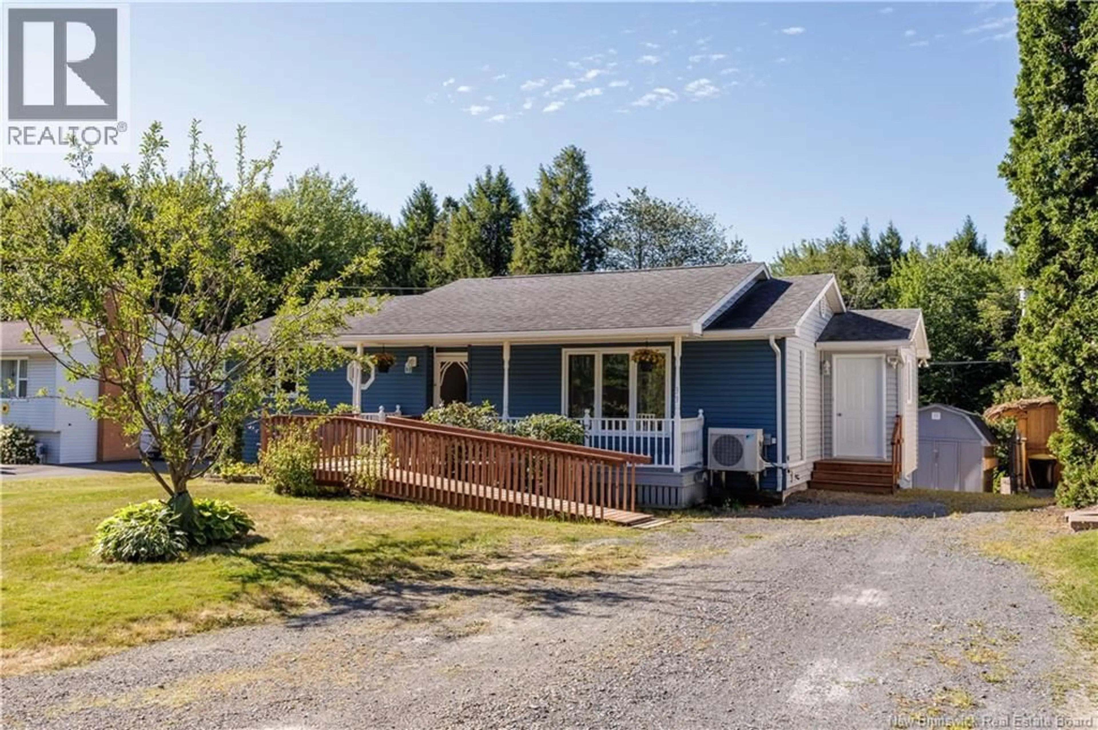 A pic from outside/outdoor area/front of a property/back of a property/a pic from drone, street for 33 HAINES CRESCENT, Fredericton New Brunswick E3A4X3