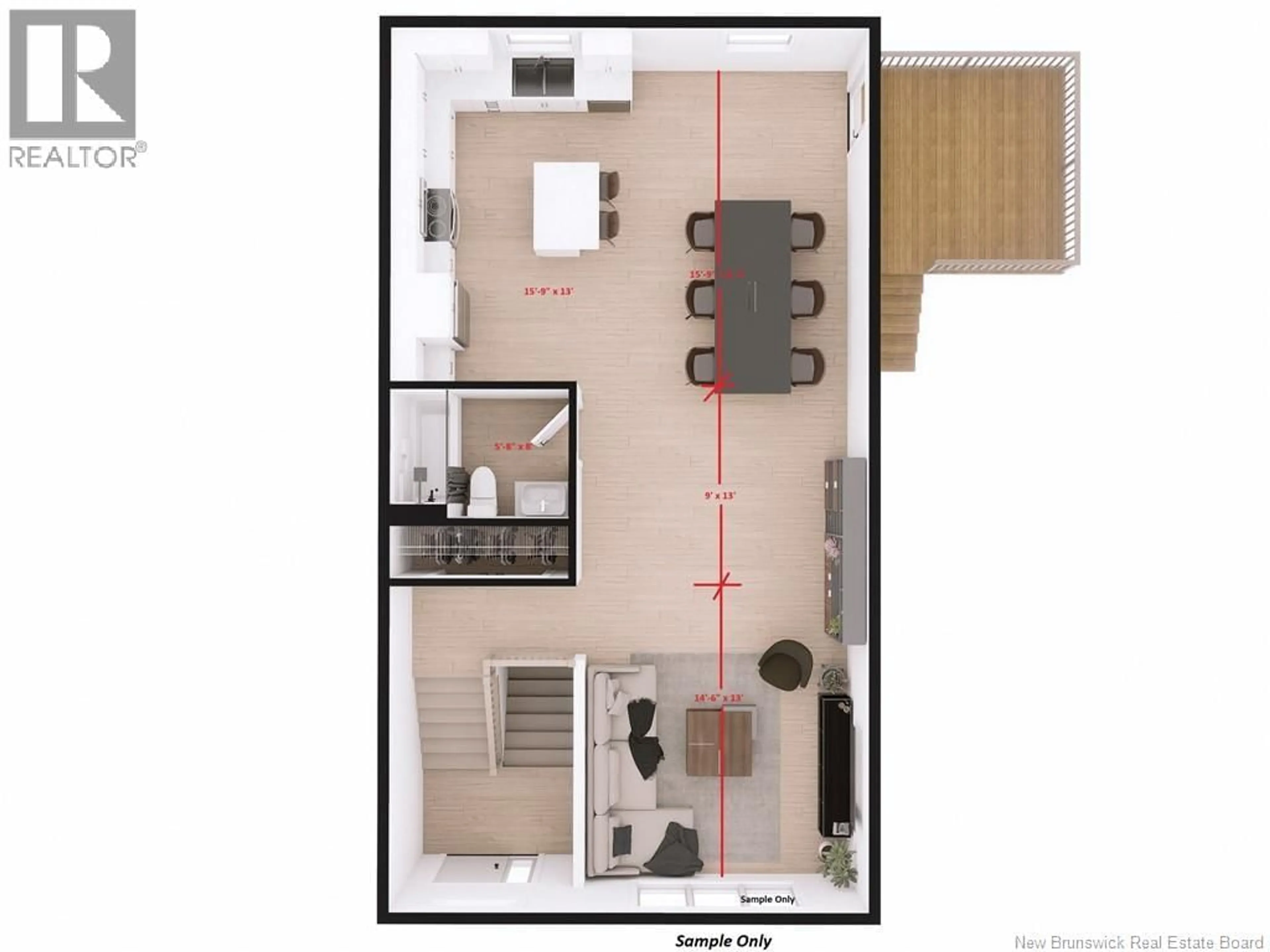 Floor plan for 31 BRAIT STREET, Rexton New Brunswick E4W1V9