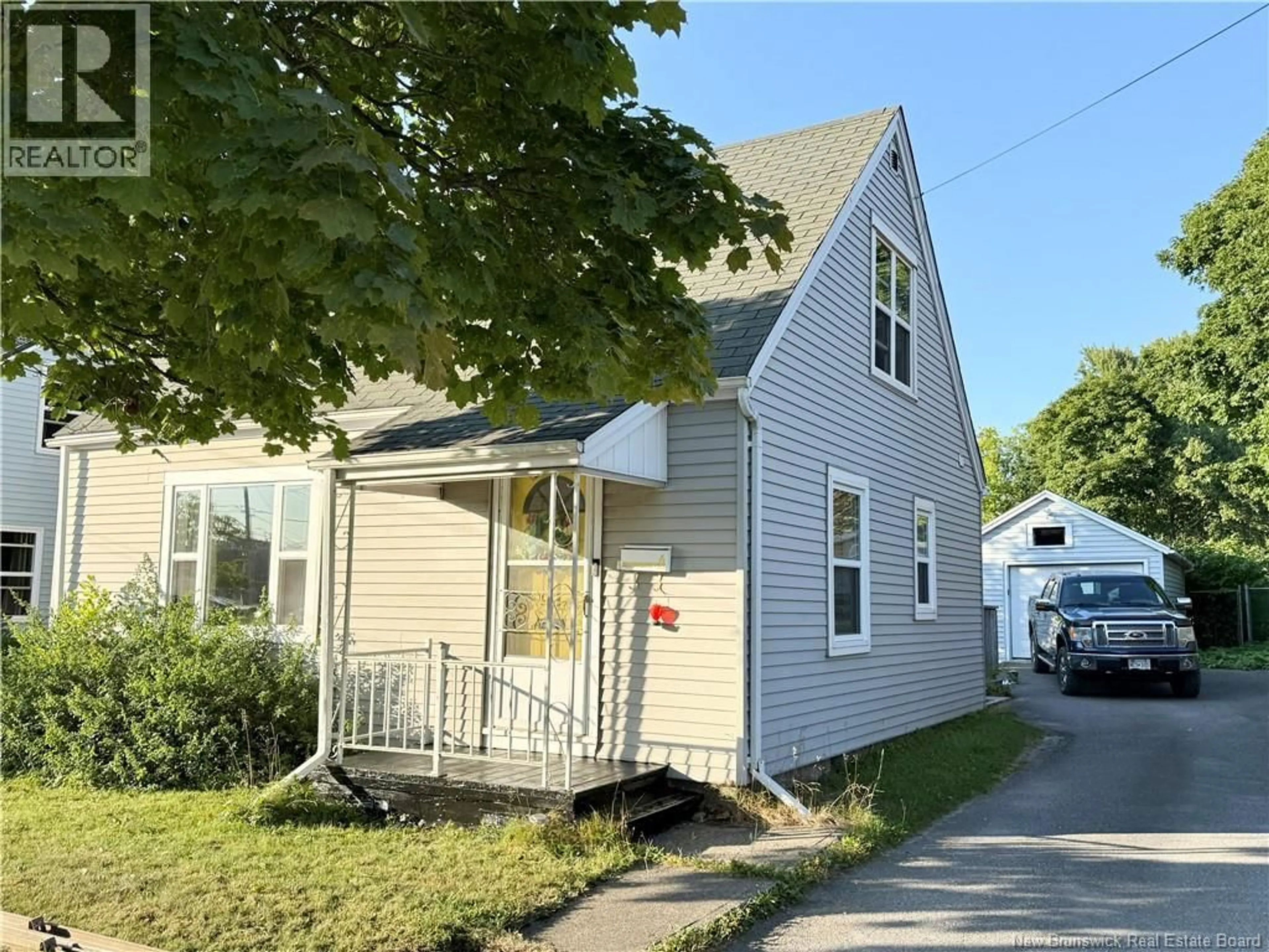 Home with vinyl exterior material, street for 6 MONTGOMERY CRESCENT, Saint John New Brunswick E2K2S9