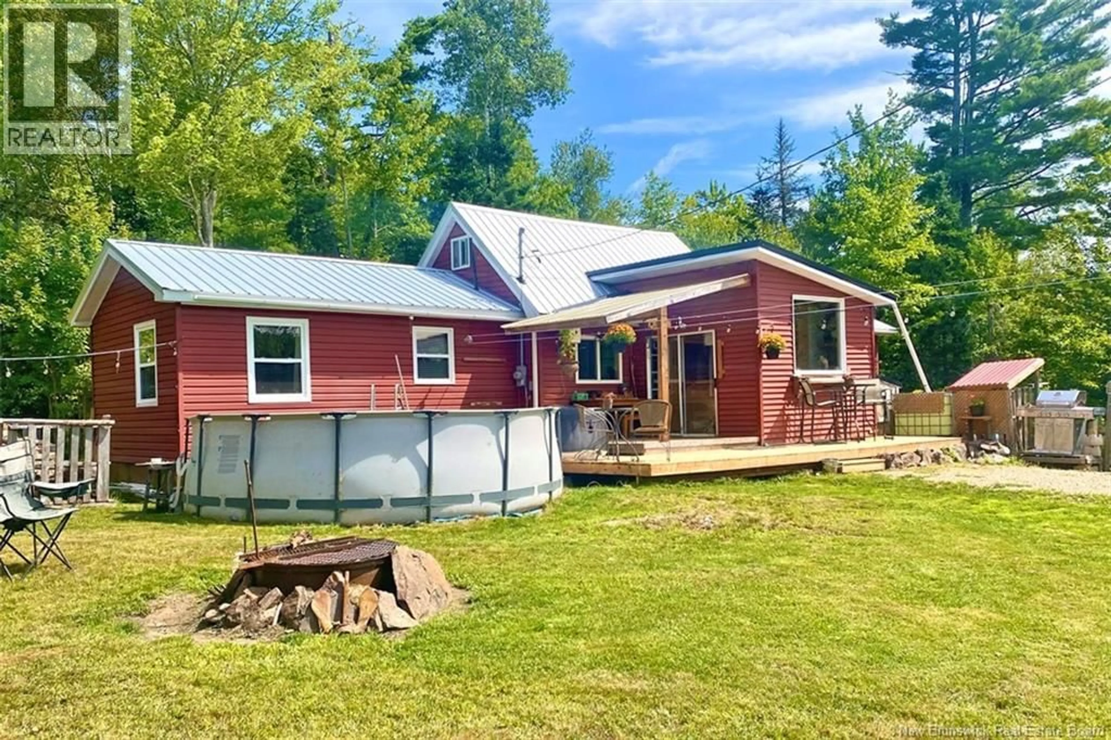 A pic from outside/outdoor area/front of a property/back of a property/a pic from drone, unknown for 216 BOONE ROAD, Three Tree Creek New Brunswick E5L1A7
