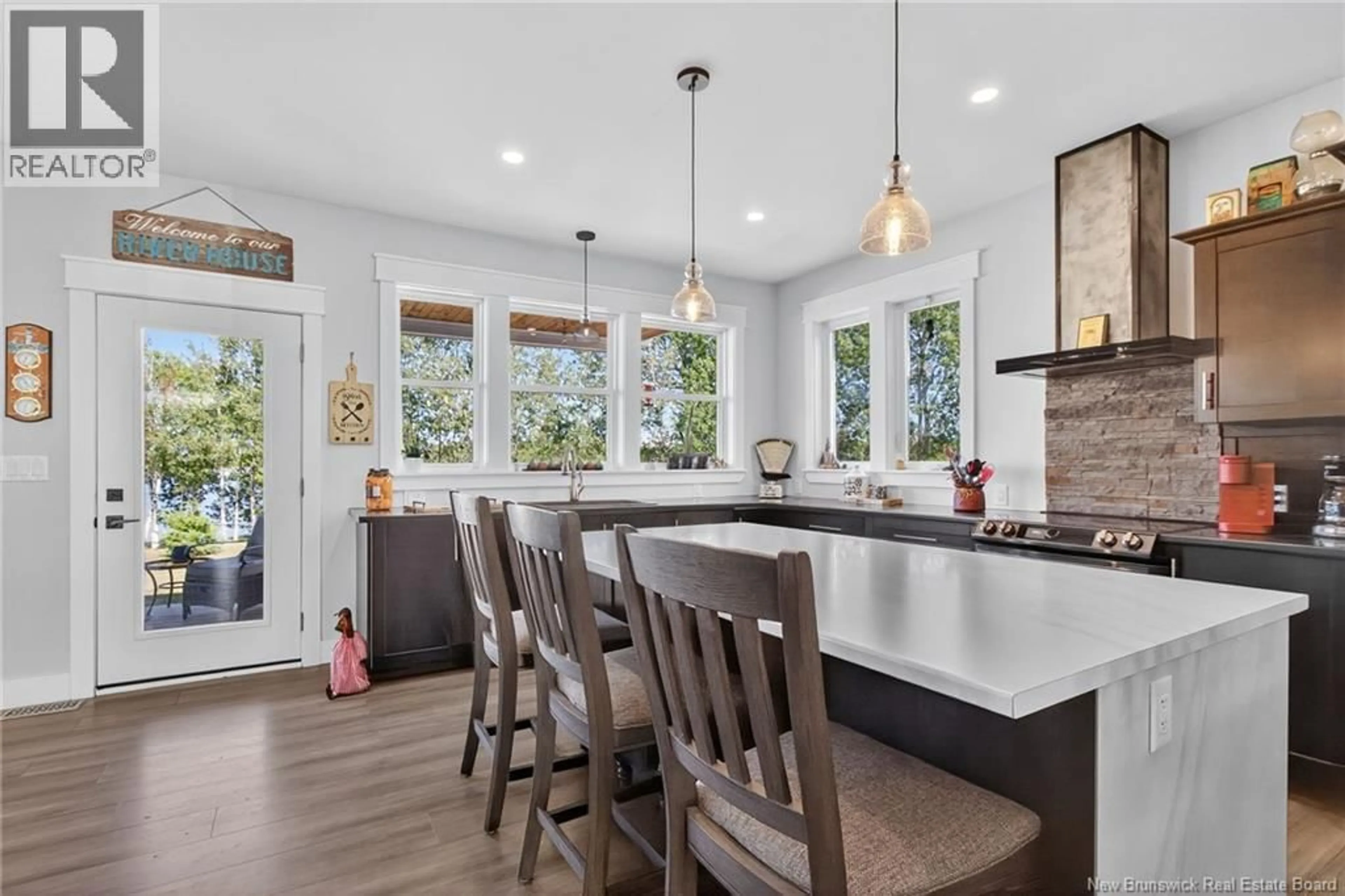 Open concept kitchen, ceramic/tile floor for 22 DOUGLAS LANE, Bass River New Brunswick E4T0E4