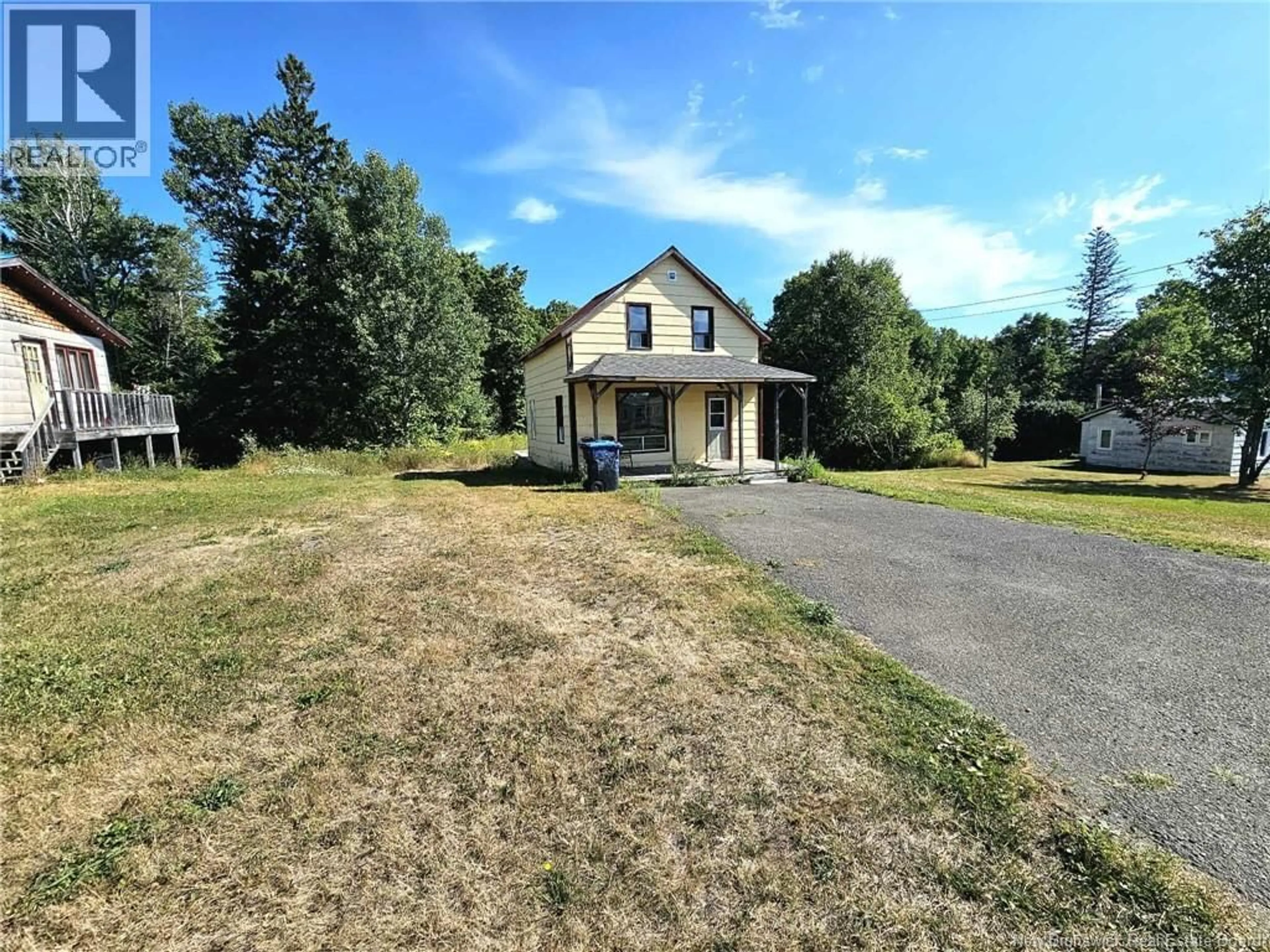 A pic from outside/outdoor area/front of a property/back of a property/a pic from drone, unknown for 256 MAIN STREET, Lorne New Brunswick E8G1L8