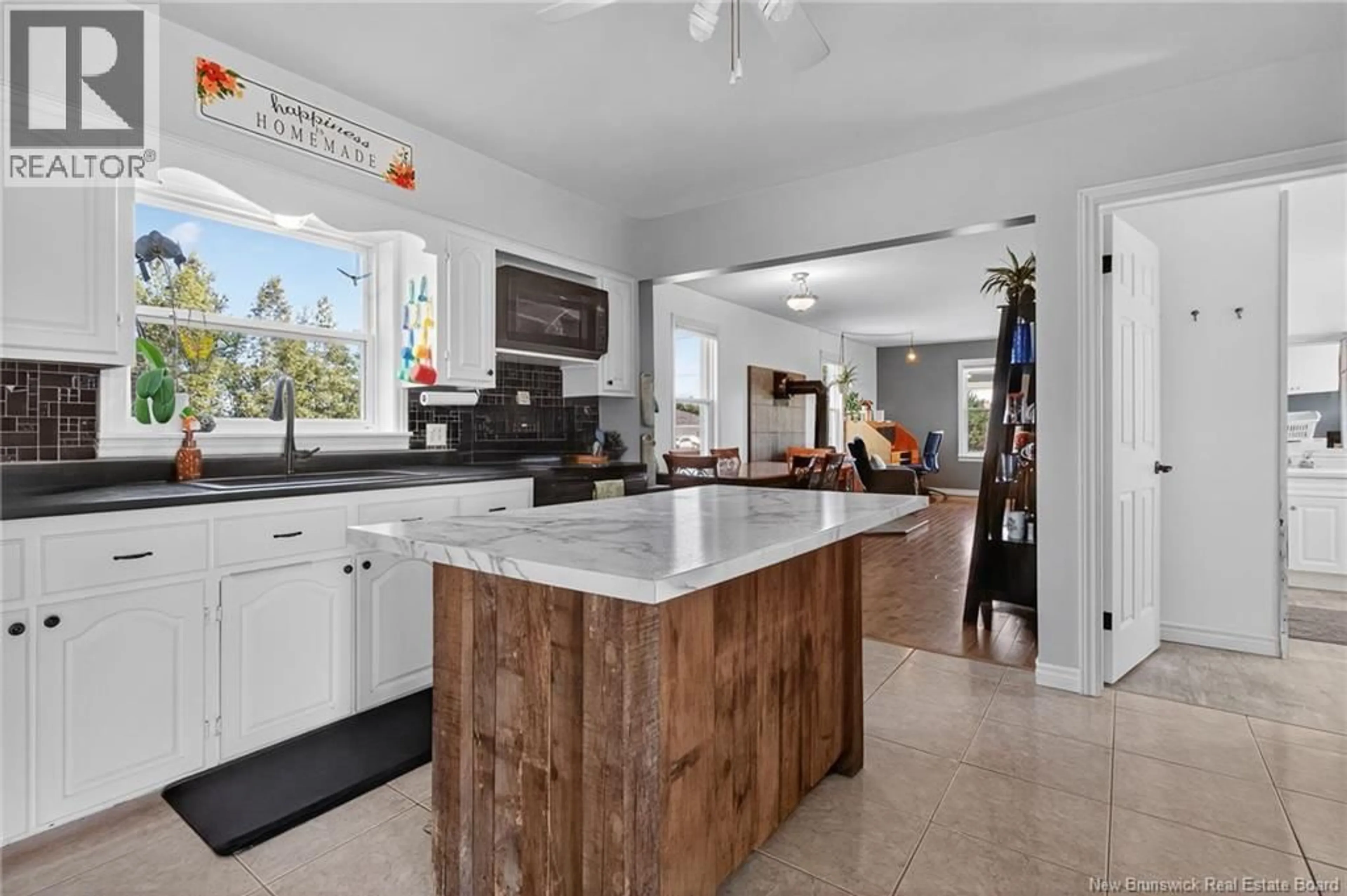 Open concept kitchen, ceramic/tile floor for 3135 ROUTE 132, Scoudouc New Brunswick E4P3R8