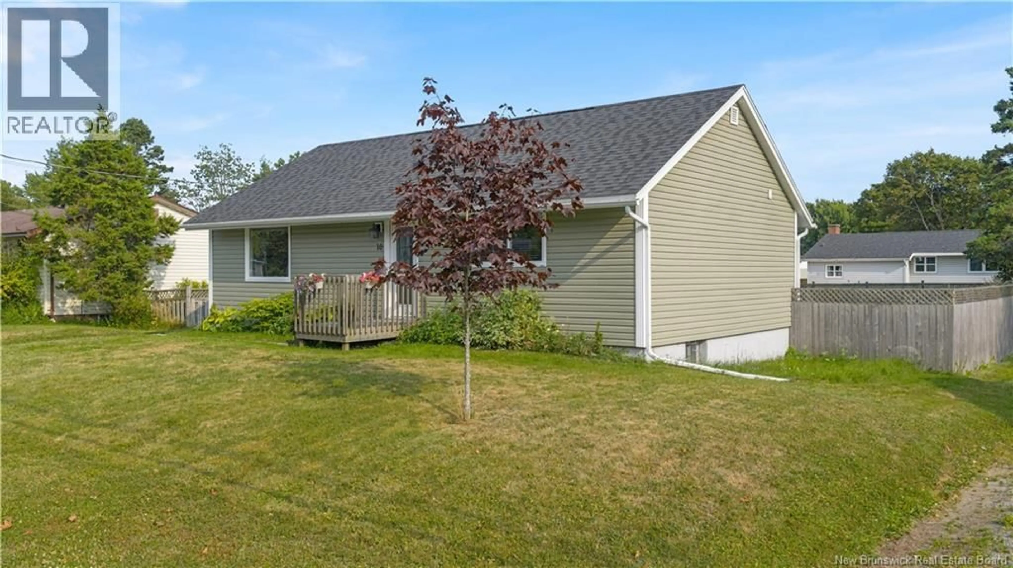 Home with vinyl exterior material, street for 10 SWANTON STREET, Saint John New Brunswick E2J3J8