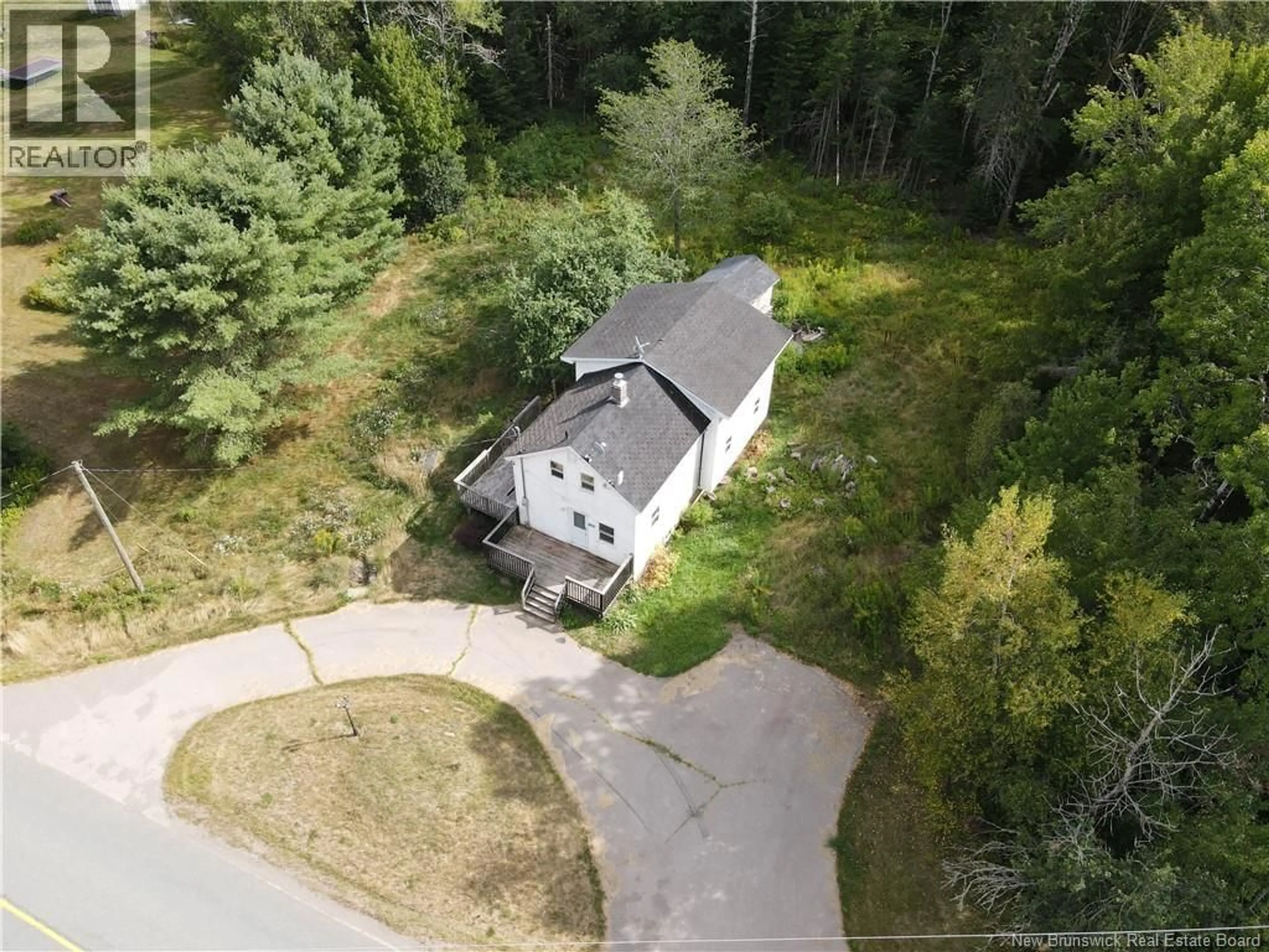 A pic from outside/outdoor area/front of a property/back of a property/a pic from drone, forest/trees view for 196 865 ROUTE, Norton New Brunswick E5T1H2