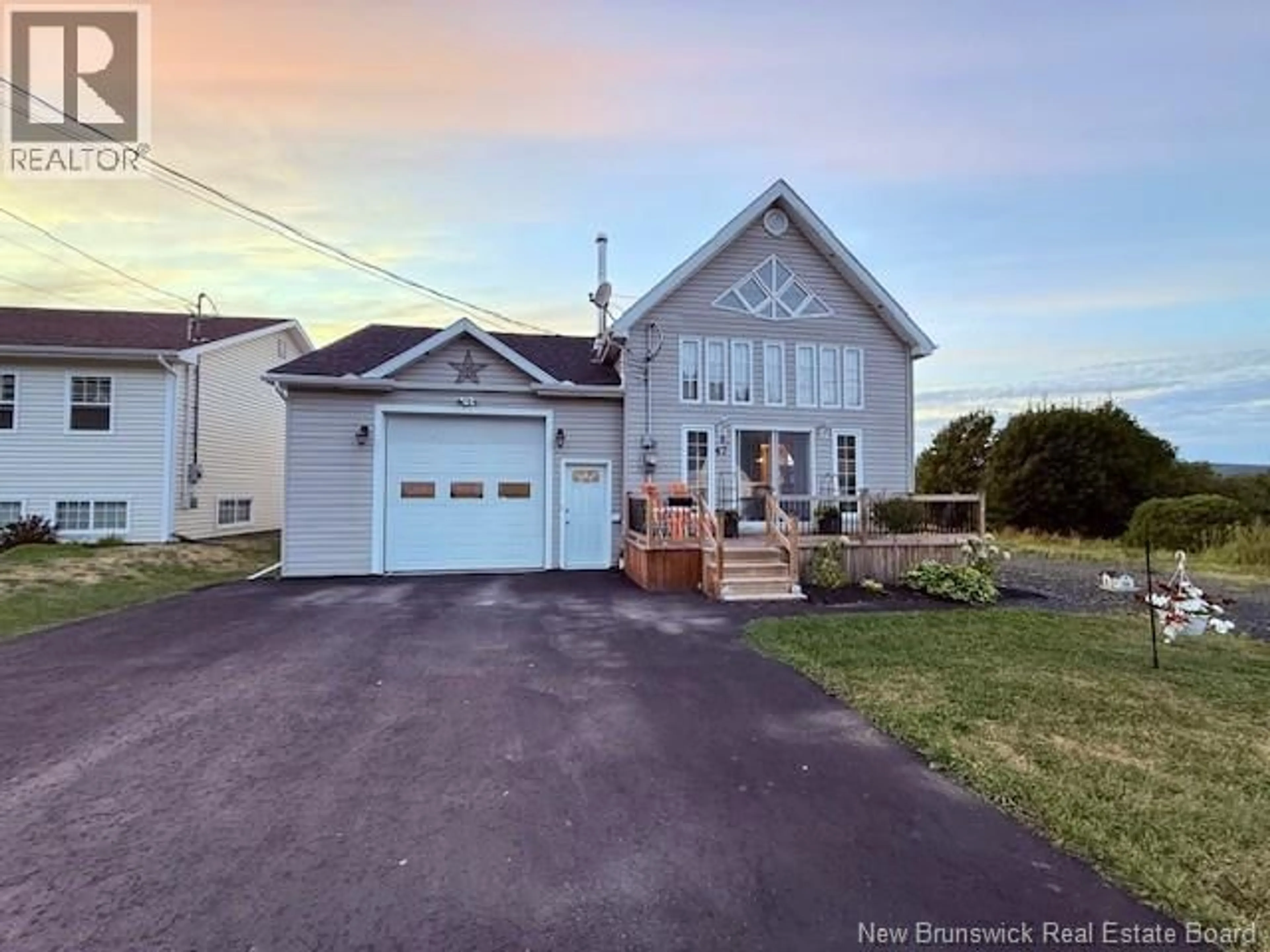 A pic from outside/outdoor area/front of a property/back of a property/a pic from drone, street for 47 SUNSET DRIVE, Campbellton New Brunswick E3N1S4