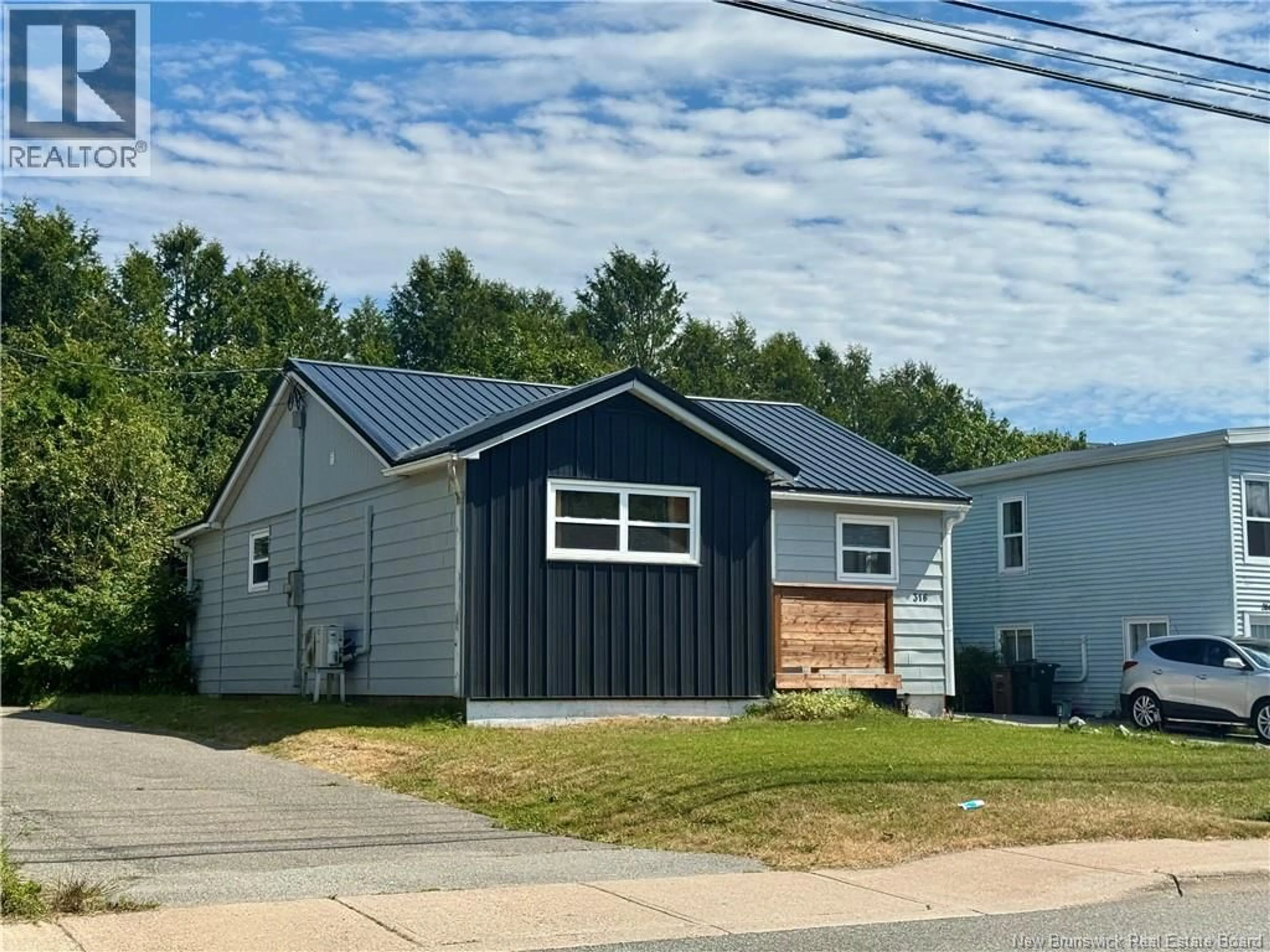 Home with vinyl exterior material, street for 316 MILLIDGE AVENUE, Saint John New Brunswick E2K2N1