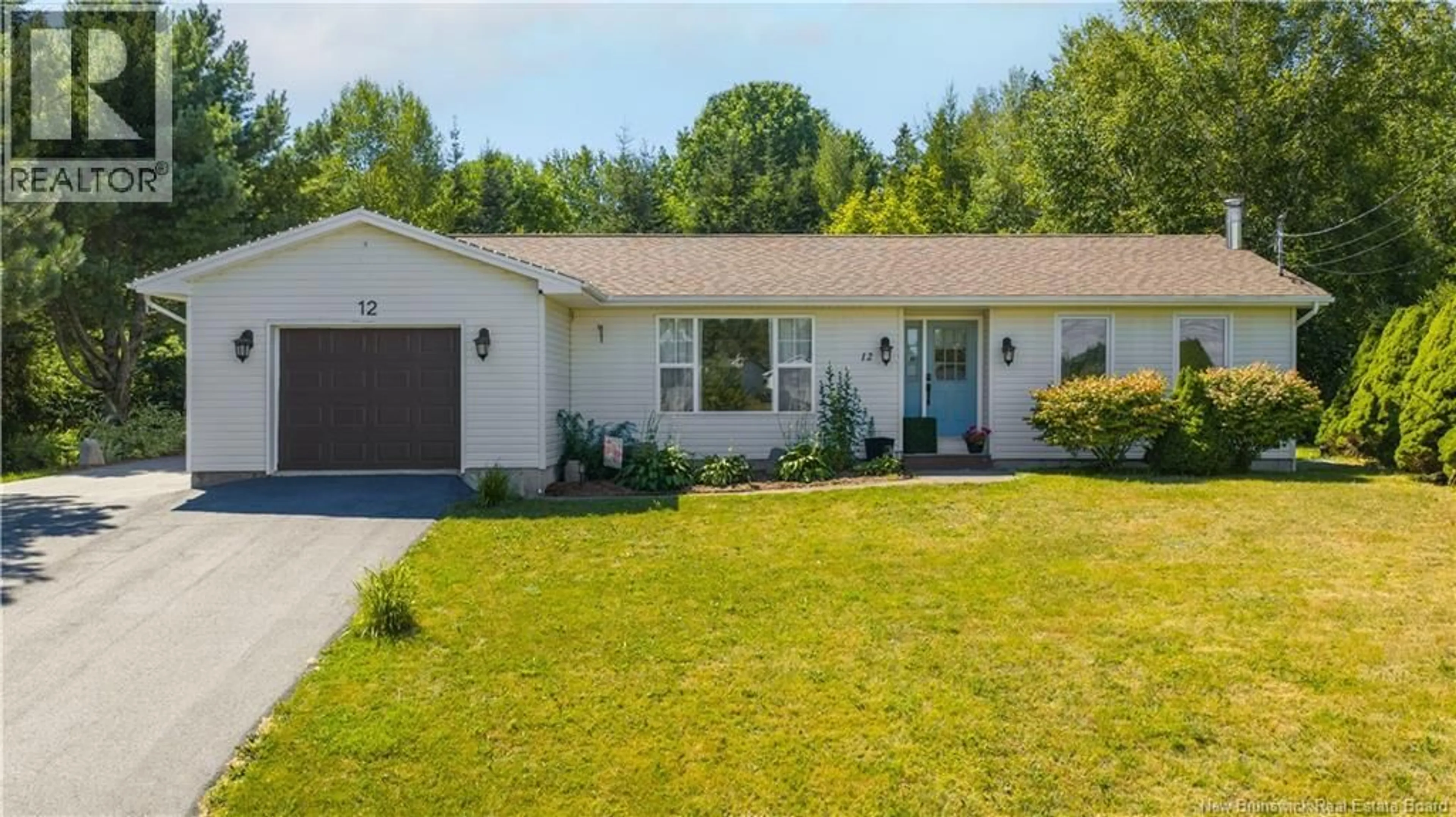 Home with vinyl exterior material, street for 12 MARILYN COURT, Hampton New Brunswick E5N5C9