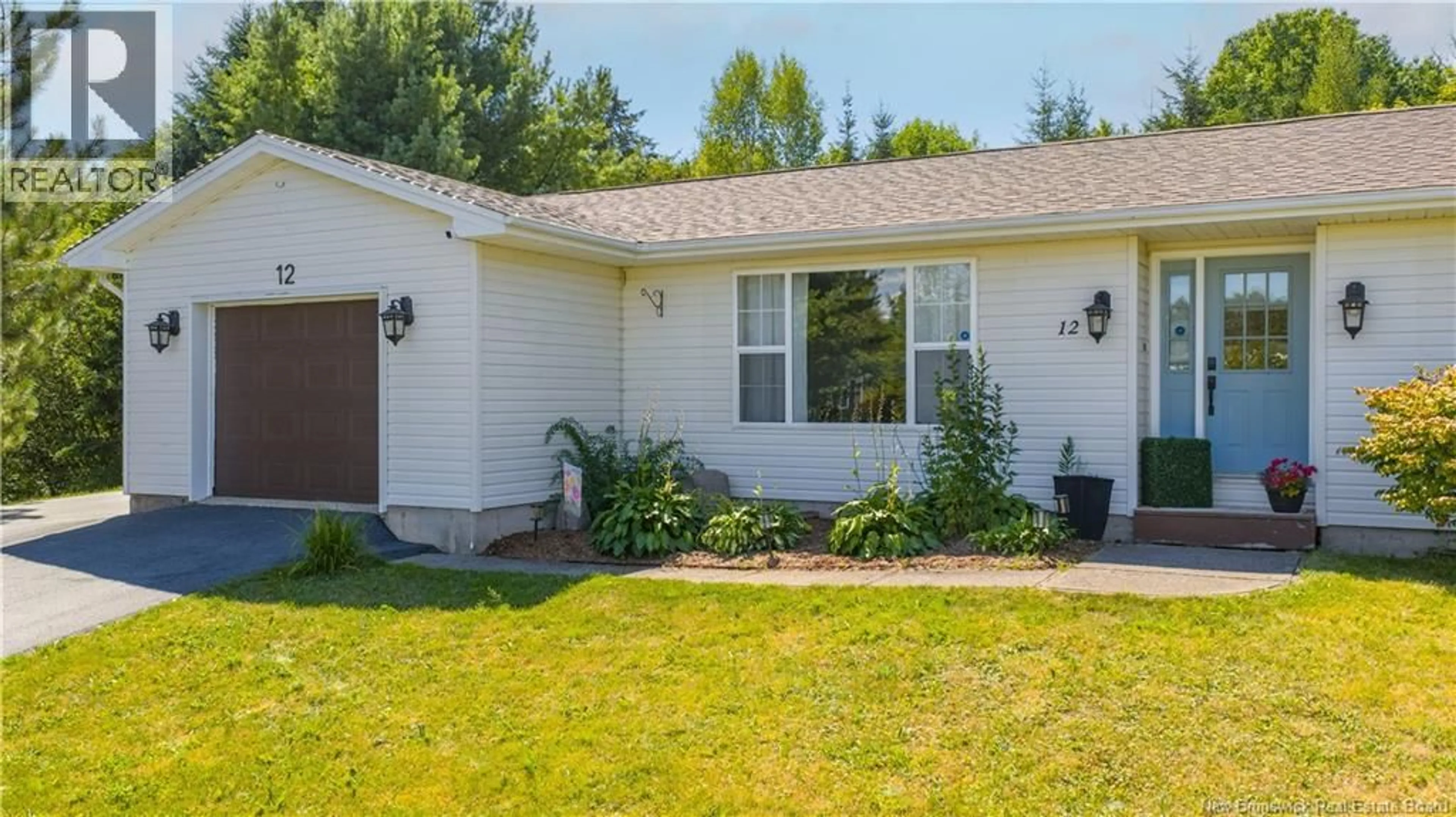 Home with vinyl exterior material, street for 12 MARILYN COURT, Hampton New Brunswick E5N5C9