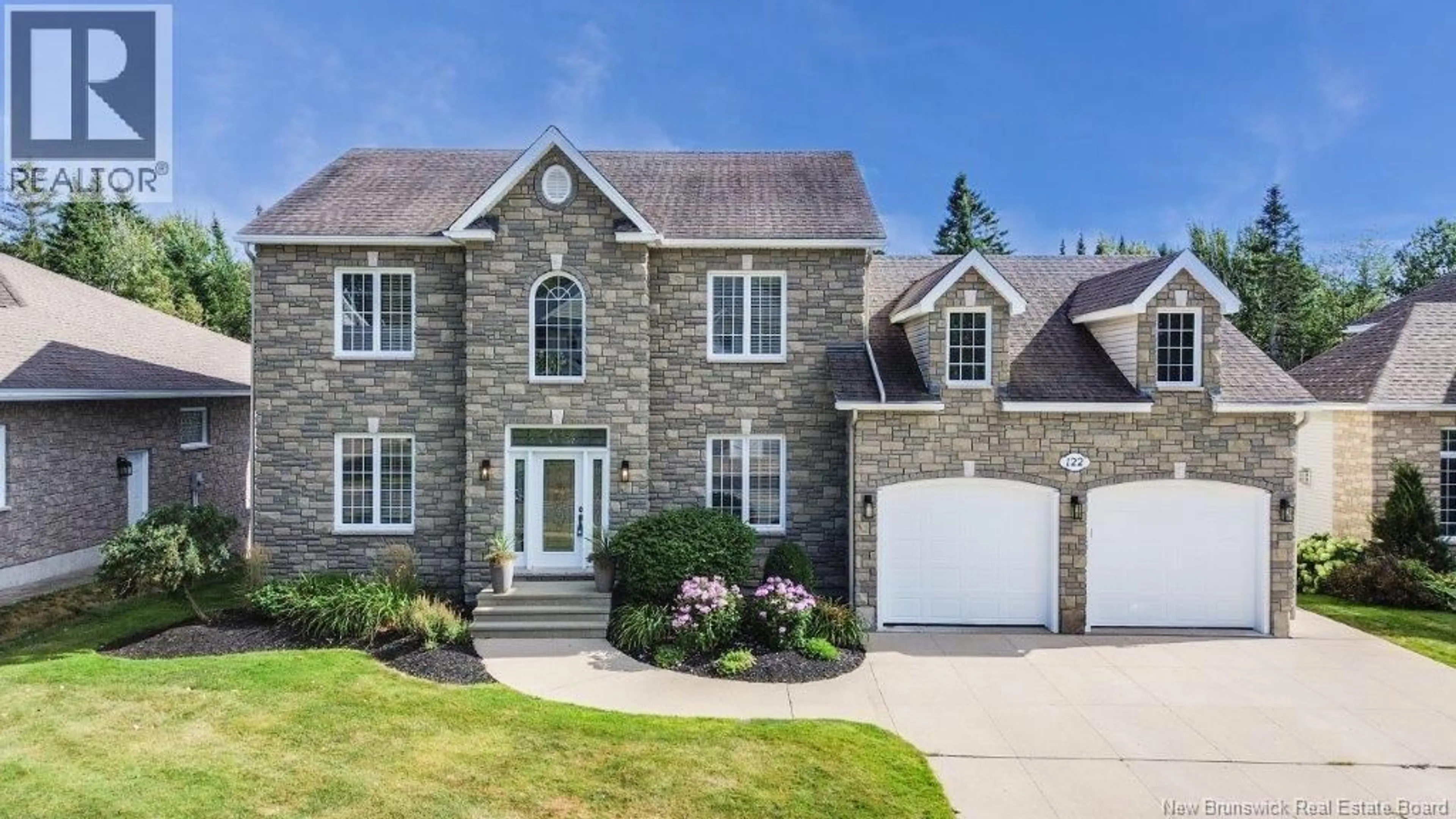 Home with brick exterior material, street for 122 SUMMERHILL ROW, Fredericton New Brunswick E3G0E9