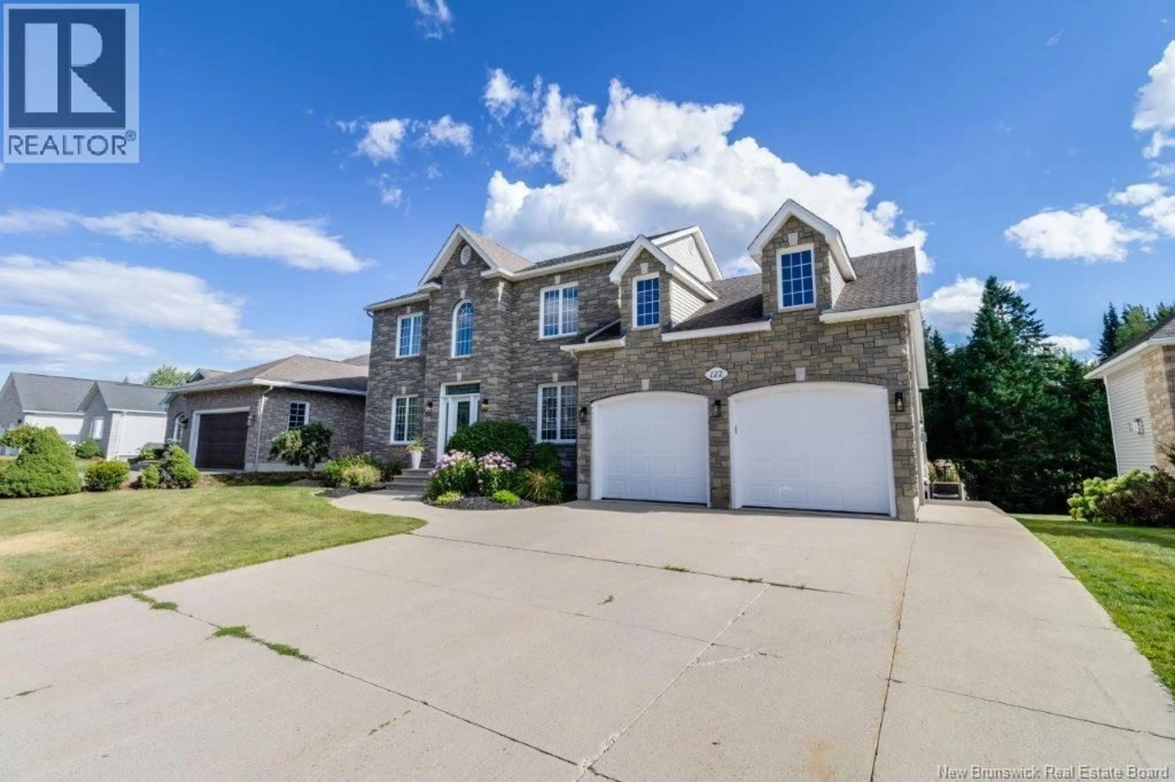 Home with brick exterior material, street for 122 SUMMERHILL ROW, Fredericton New Brunswick E3G0E9