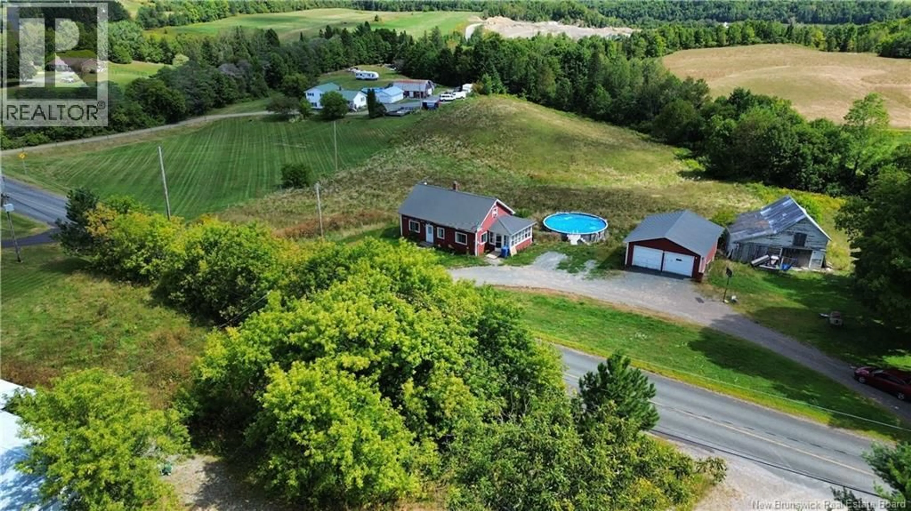 A pic from outside/outdoor area/front of a property/back of a property/a pic from drone, unknown for 1734 103 ROUTE, Wakefield New Brunswick E7M3W5