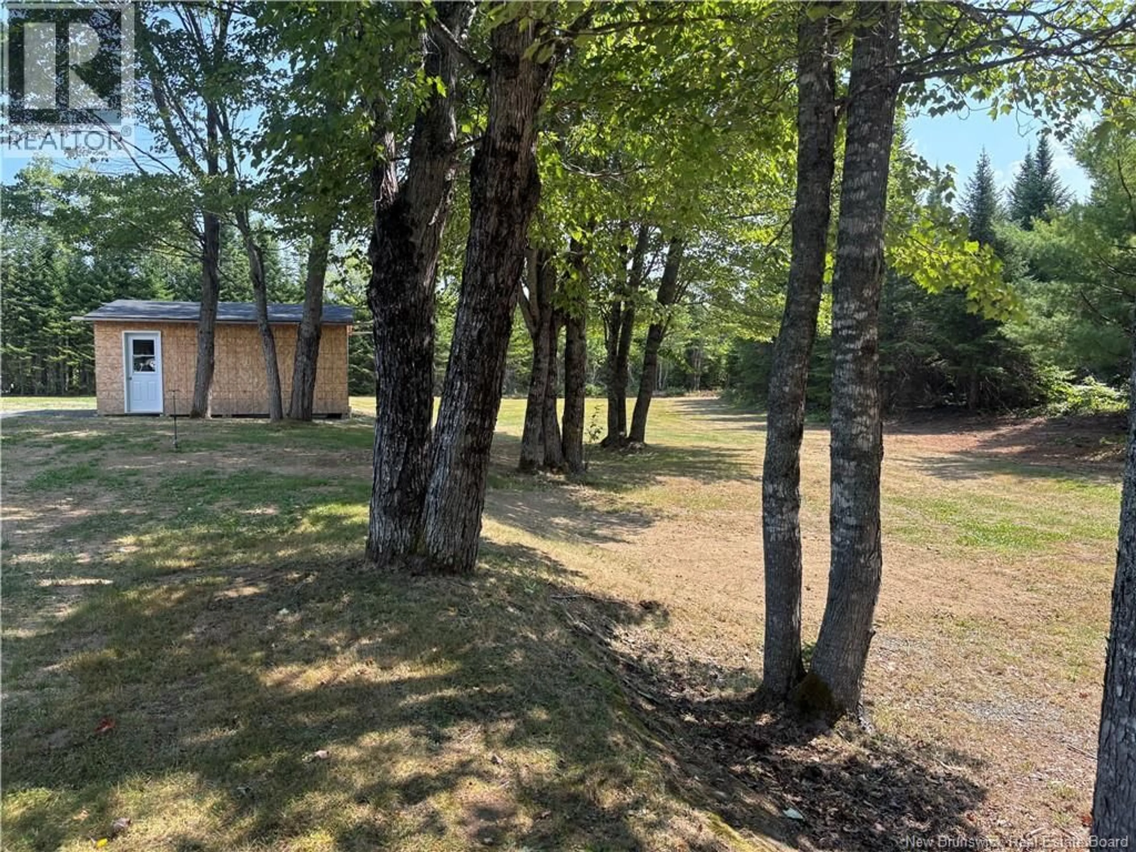 A pic from outside/outdoor area/front of a property/back of a property/a pic from drone, forest/trees view for 3591 ROUTE 180, South Tetagouche New Brunswick E2A7C7