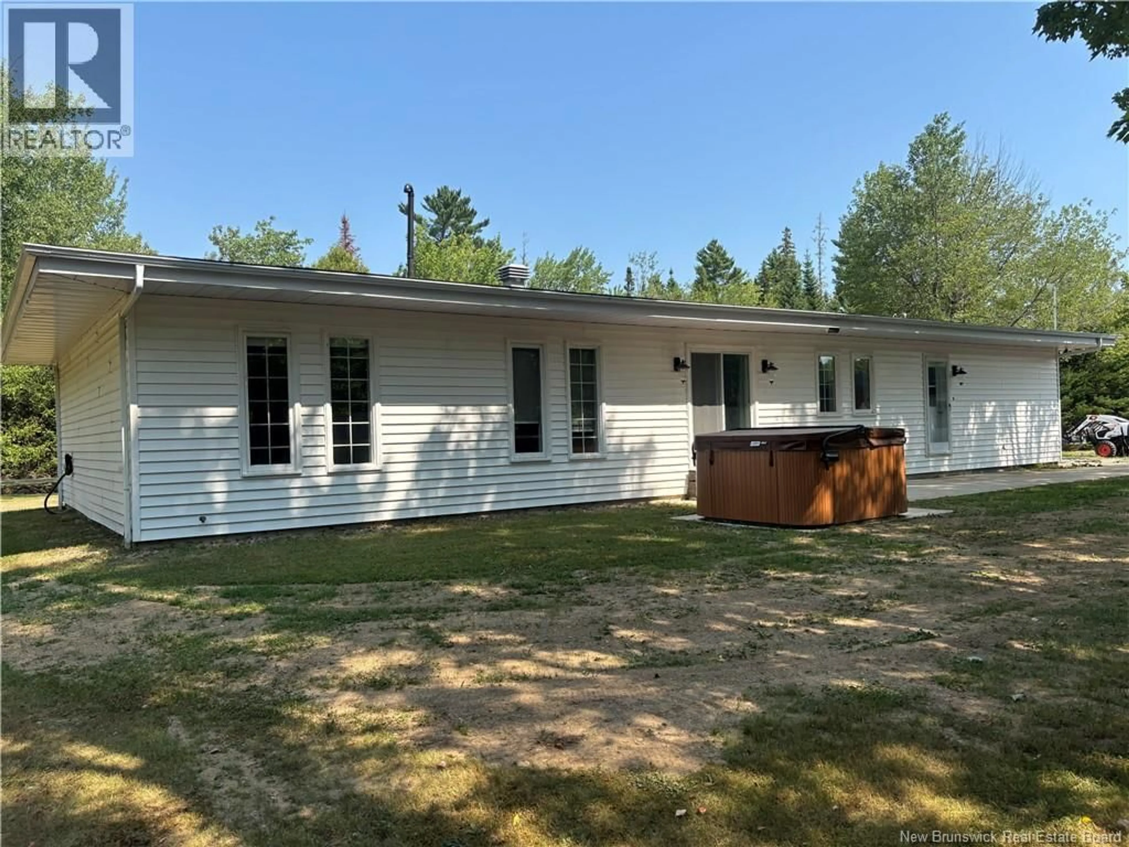 A pic from outside/outdoor area/front of a property/back of a property/a pic from drone, unknown for 3591 ROUTE 180, South Tetagouche New Brunswick E2A7C7