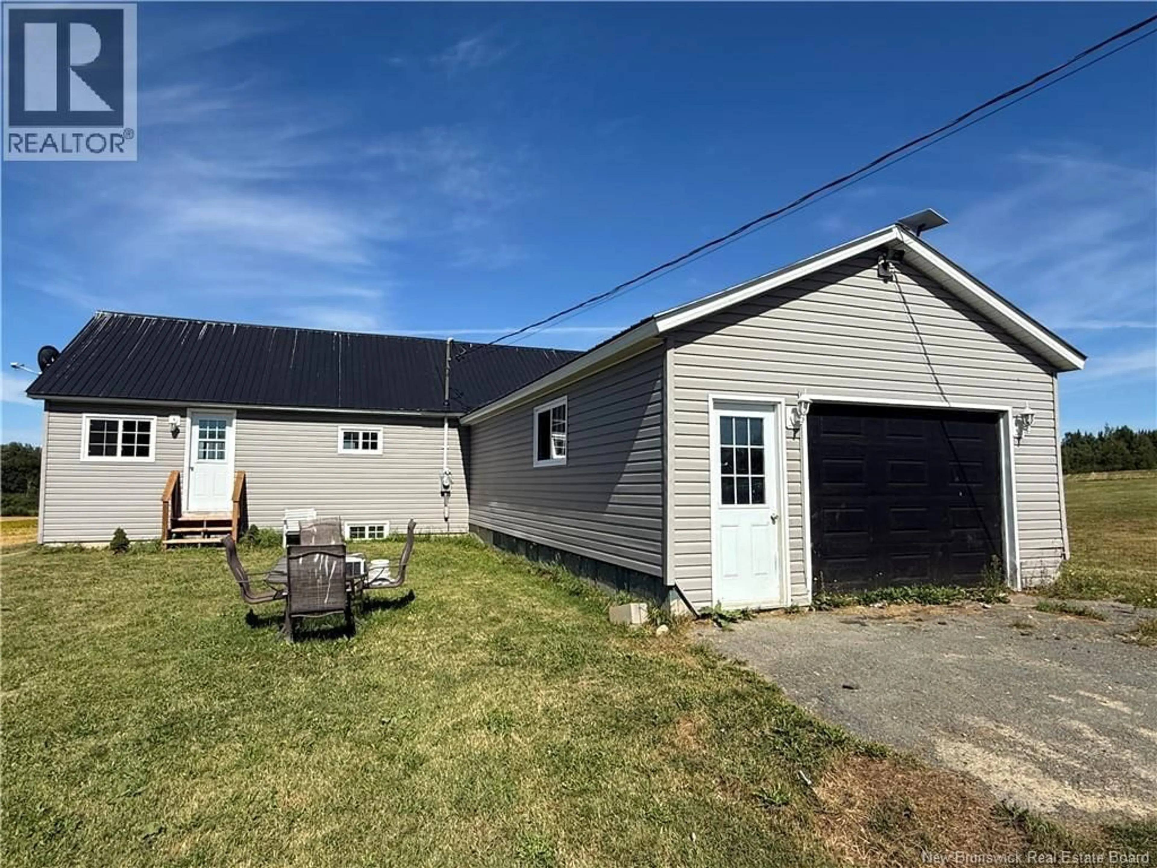A pic from outside/outdoor area/front of a property/back of a property/a pic from drone, street for 111 CARPENTER ROAD, Weston New Brunswick E7K3G5