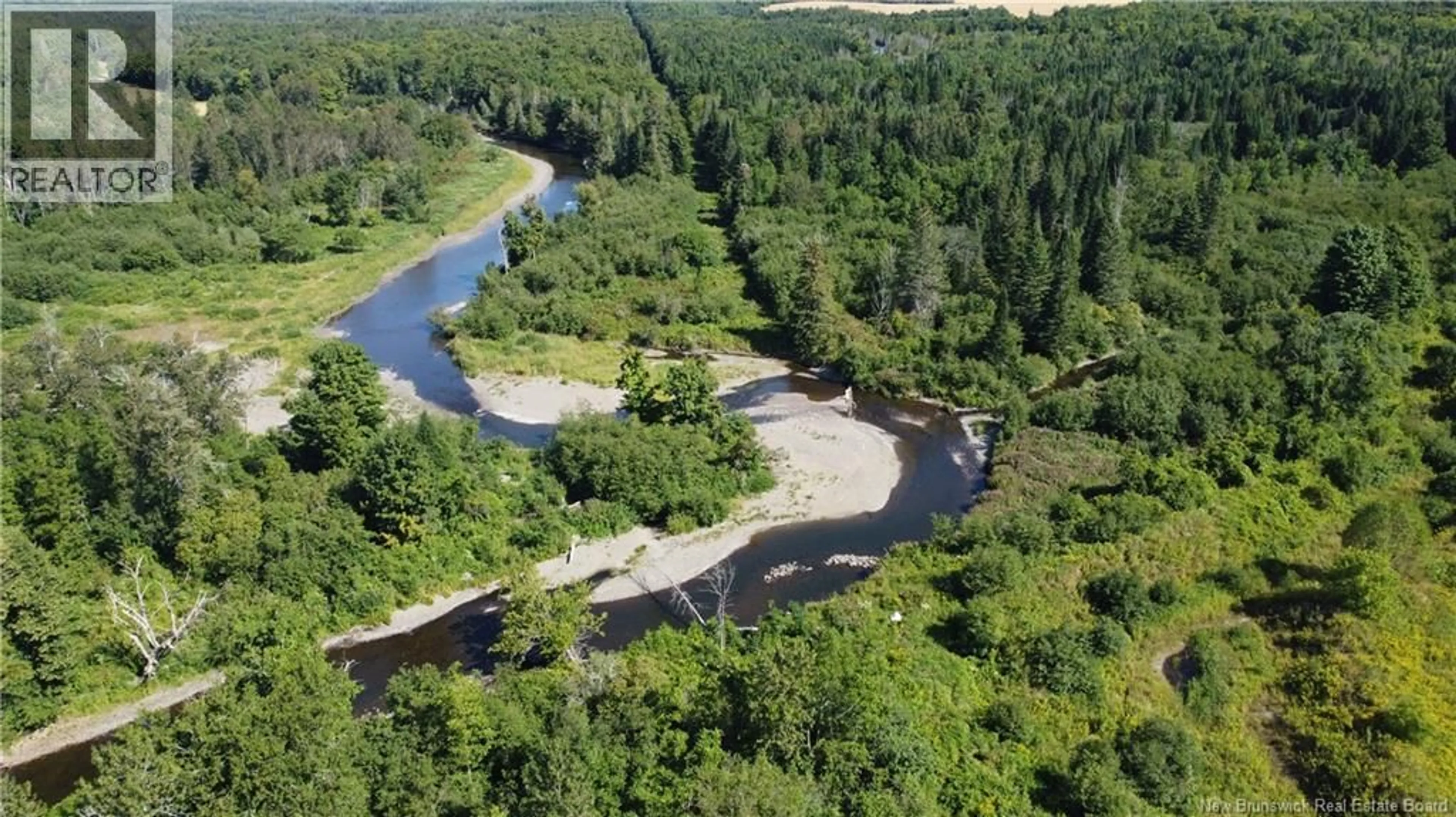 A pic from outside/outdoor area/front of a property/back of a property/a pic from drone, water/lake/river/ocean view for 111 CARPENTER ROAD, Weston New Brunswick E7K3G5