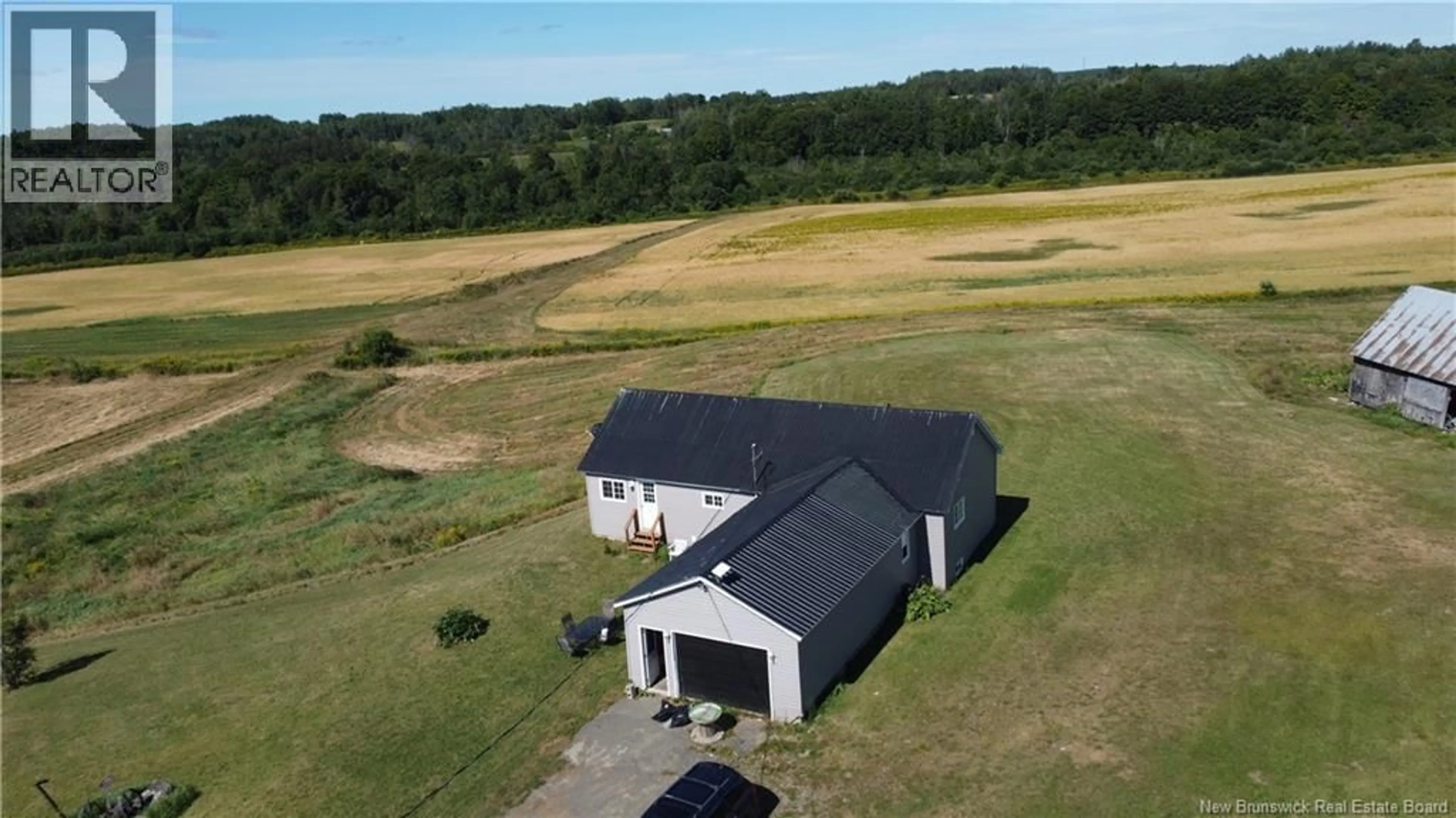 A pic from outside/outdoor area/front of a property/back of a property/a pic from drone, building for 111 CARPENTER ROAD, Weston New Brunswick E7K3G5