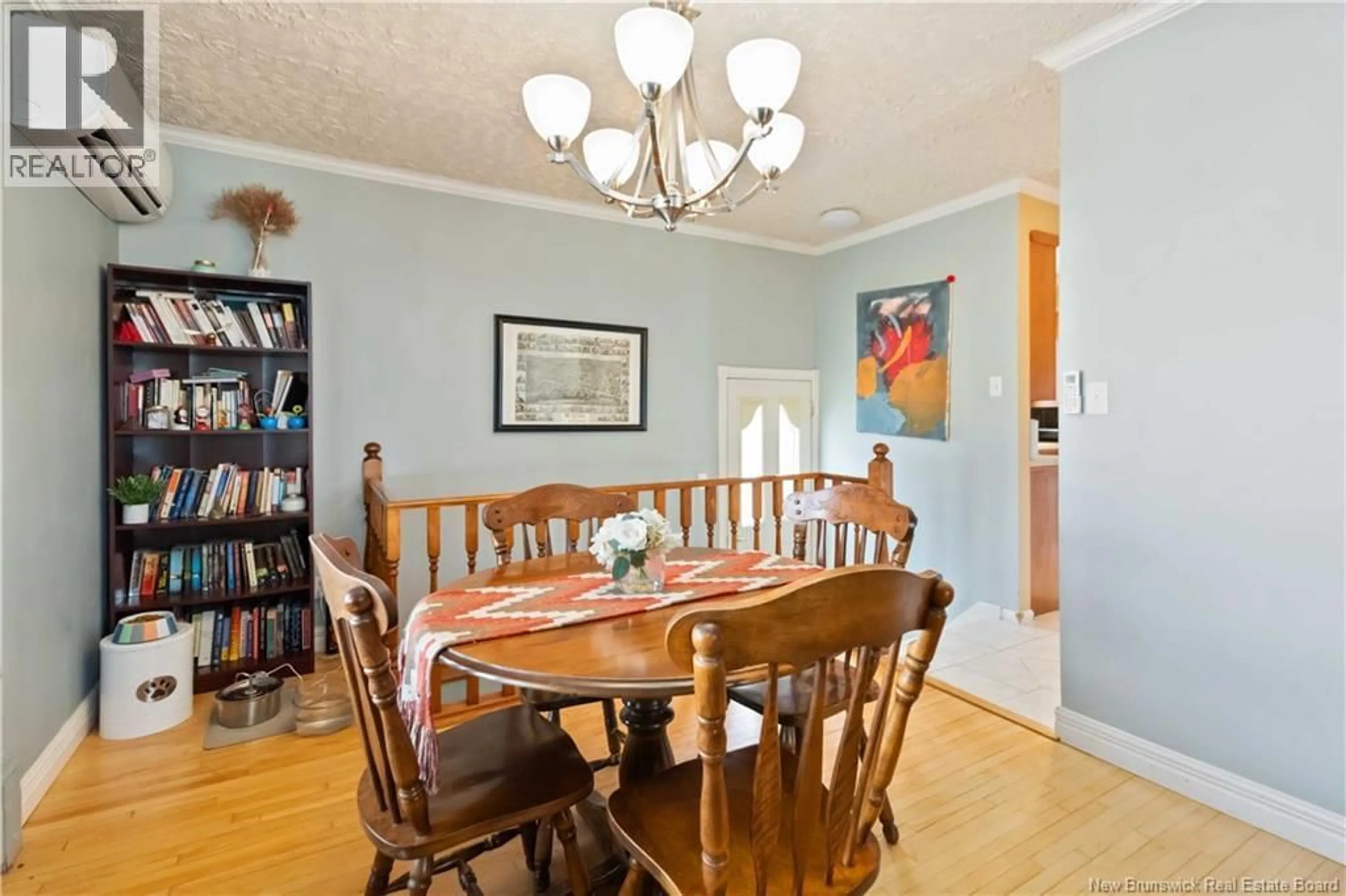 Dining room, wood/laminate floor for 33 ELLERDALE AVENUE, Moncton New Brunswick E1A3M6