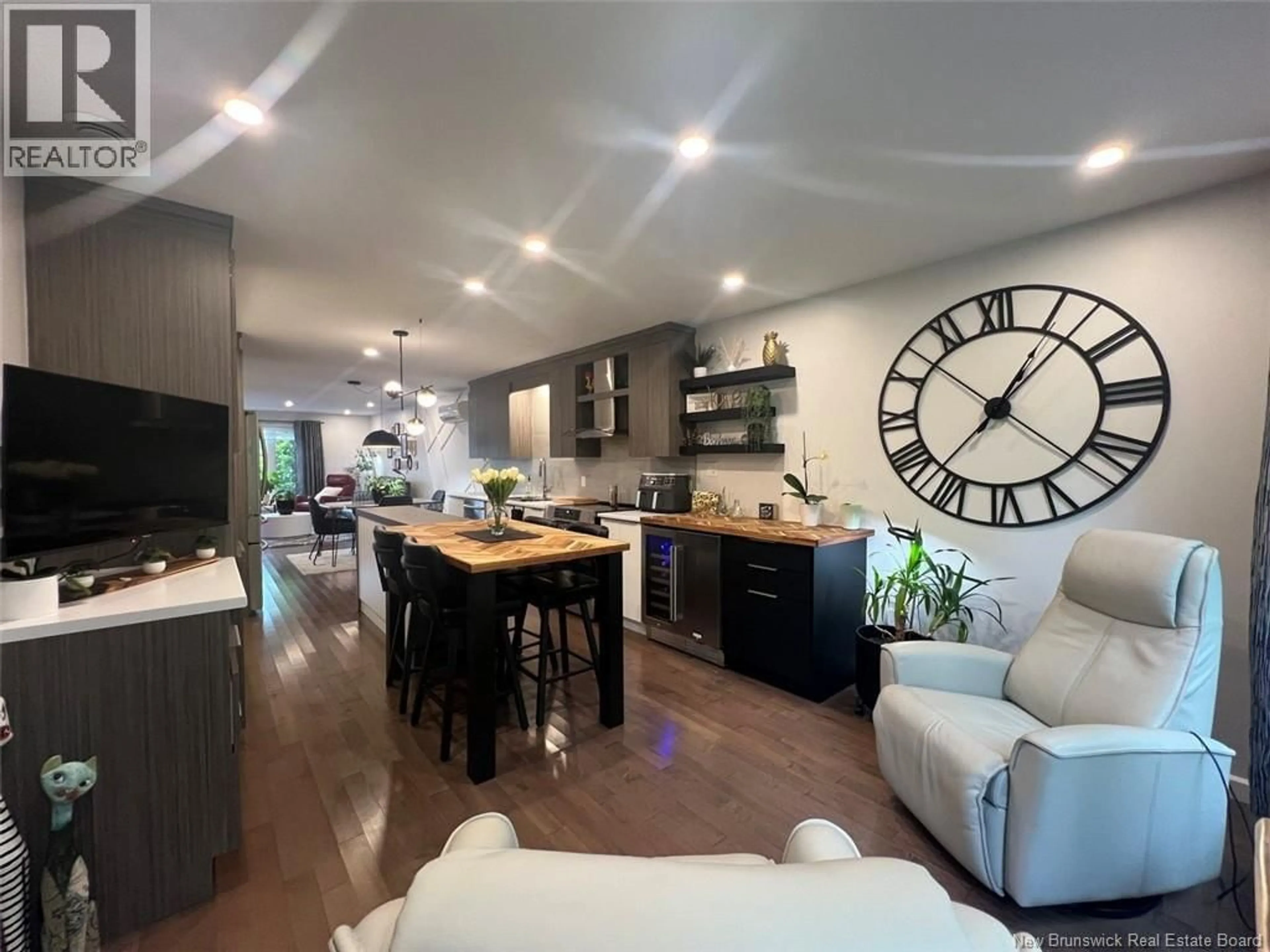 Open concept kitchen, unknown for 57 RÉAL STREET, Edmundston New Brunswick E3V0E2