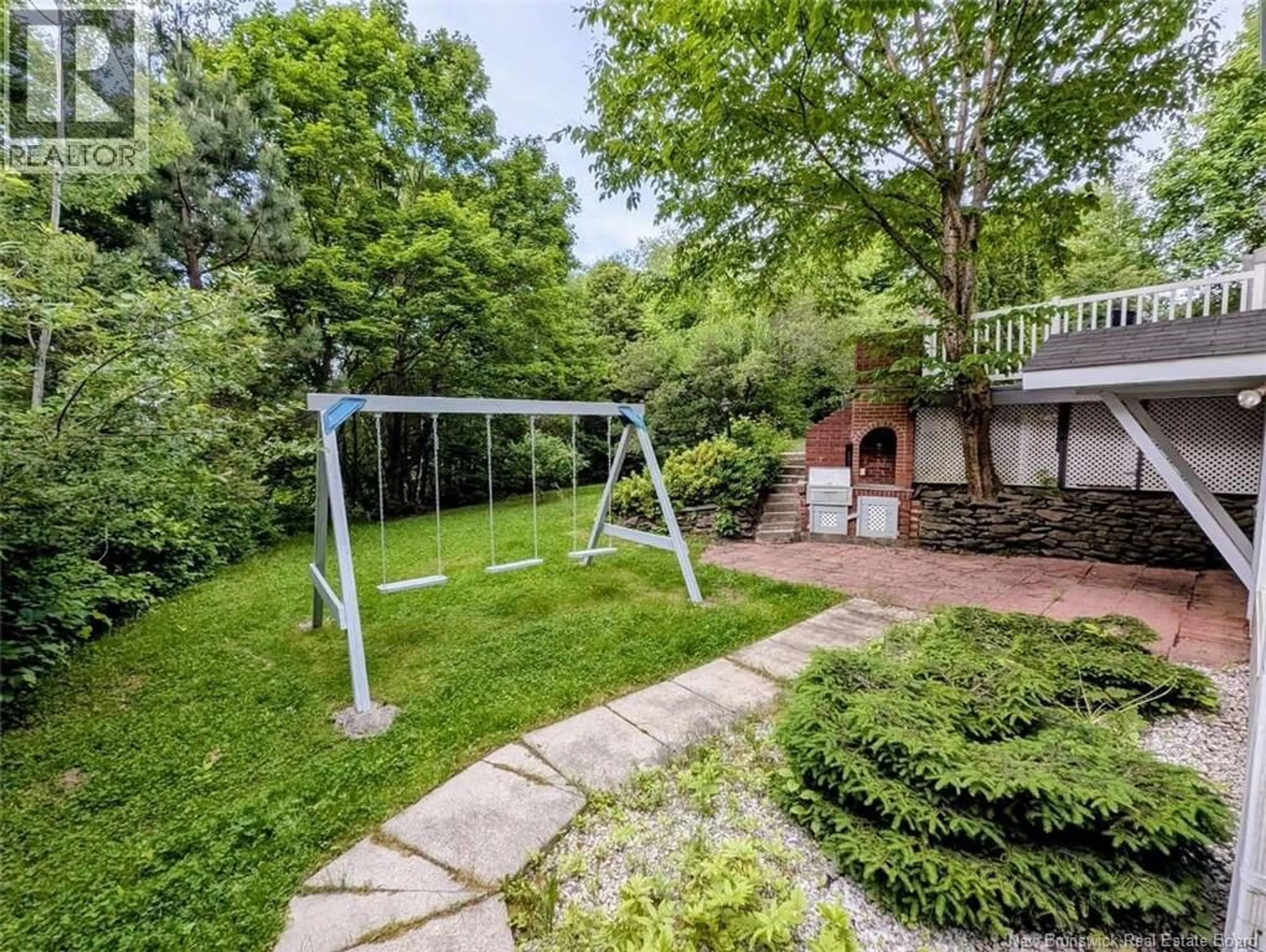Patio, street for 1A HEATHER TERRACE, Fredericton New Brunswick E3B2S7