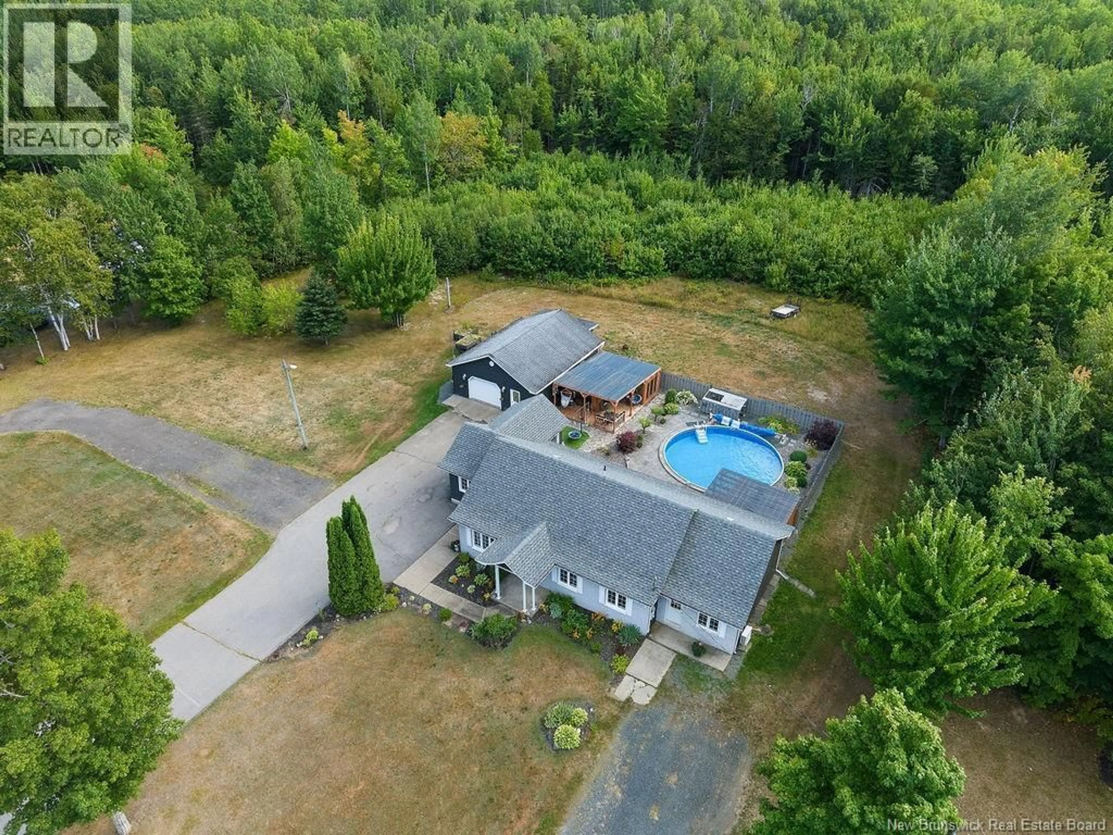 A pic from outside/outdoor area/front of a property/back of a property/a pic from drone, unknown for 1196 RTE 455, Neguac New Brunswick E9G2Z5