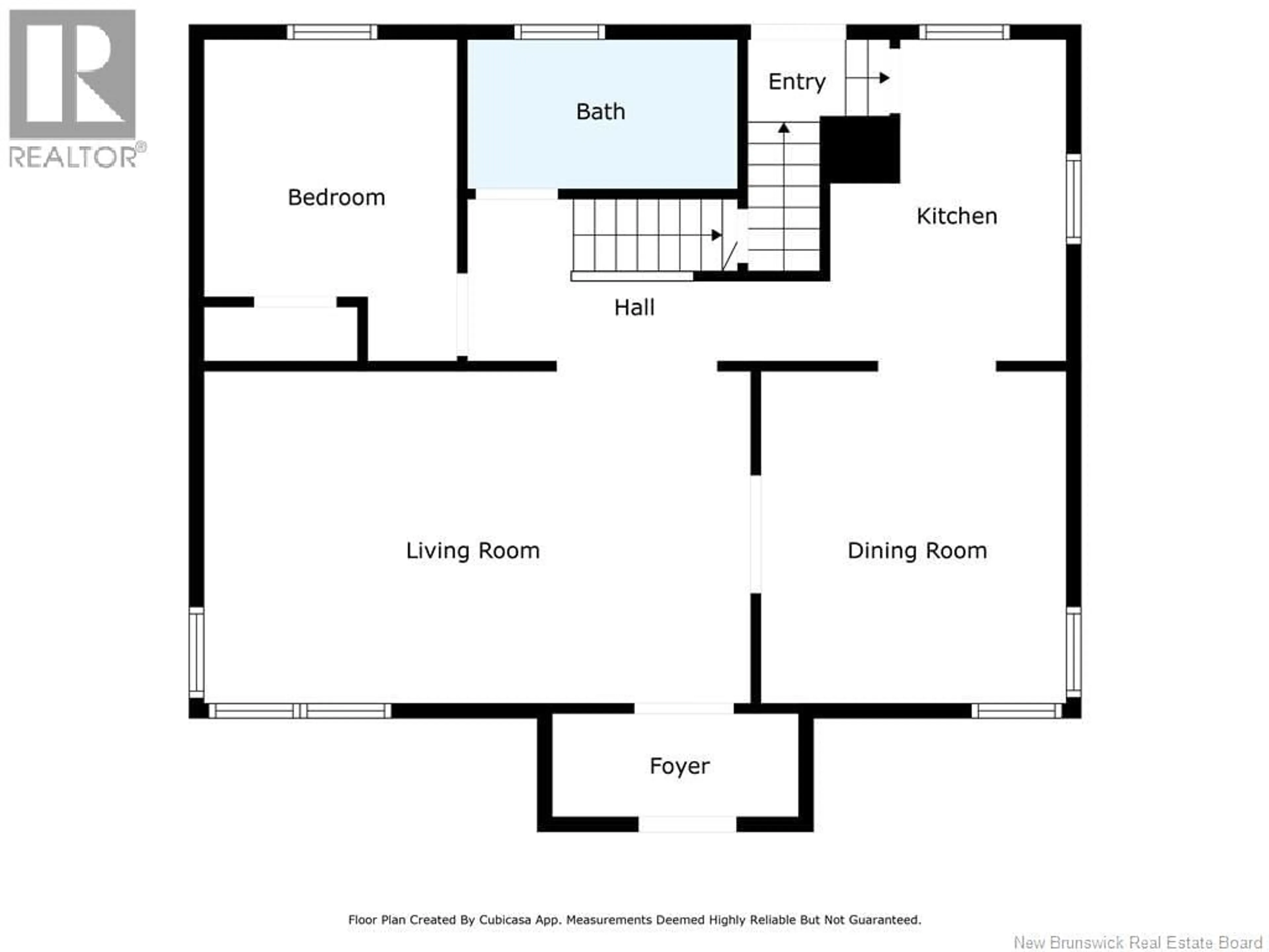Floor plan for 1065 BAYVIEW, Bathurst New Brunswick E2A5W5