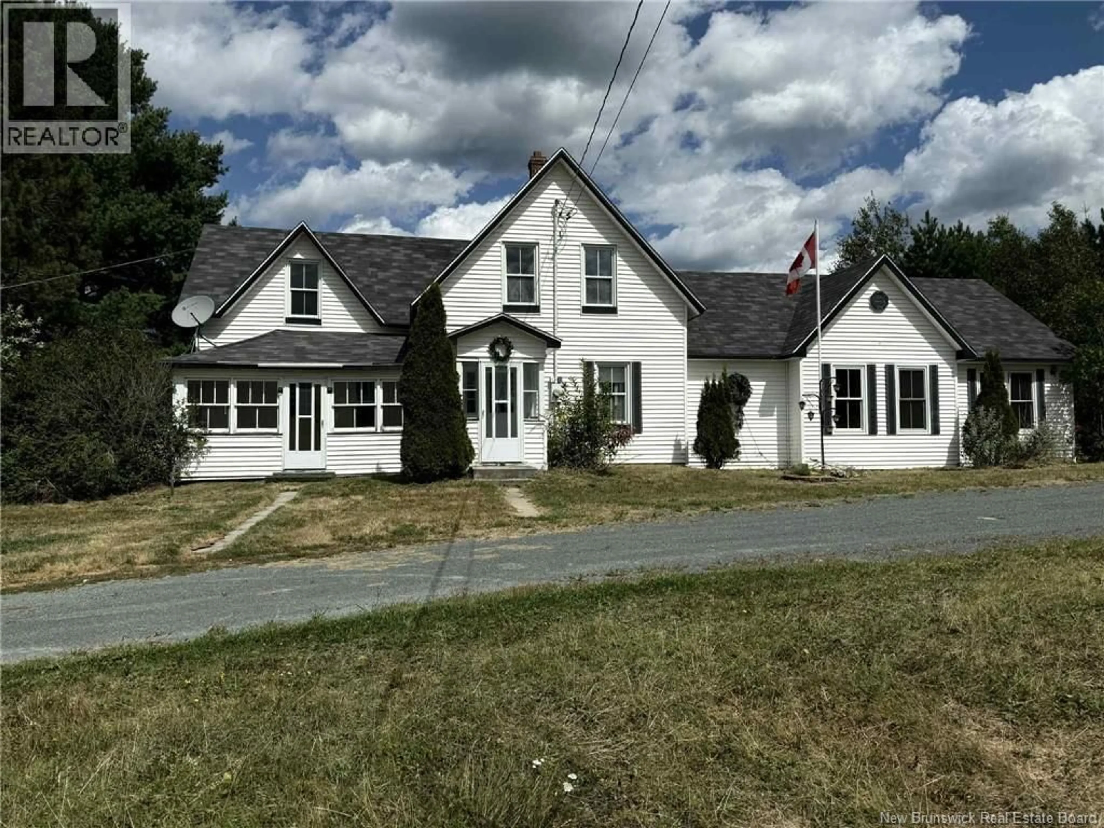Home with vinyl exterior material, street for 11051 RTE 430 HWY, Trout Brook New Brunswick E9E1R5