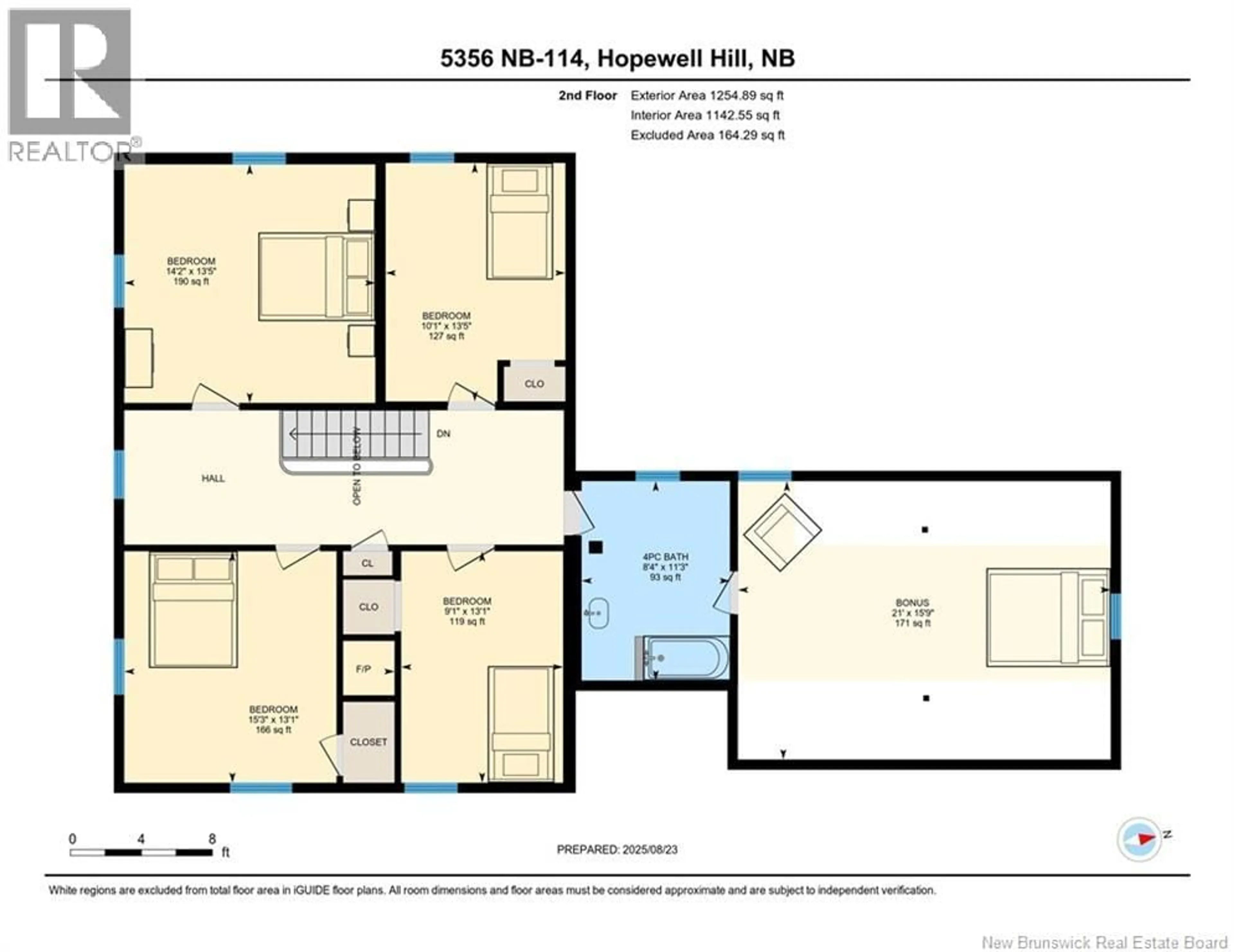 Floor plan for 5356 ROUTE 114, Hopewell Hill New Brunswick E4H3N3