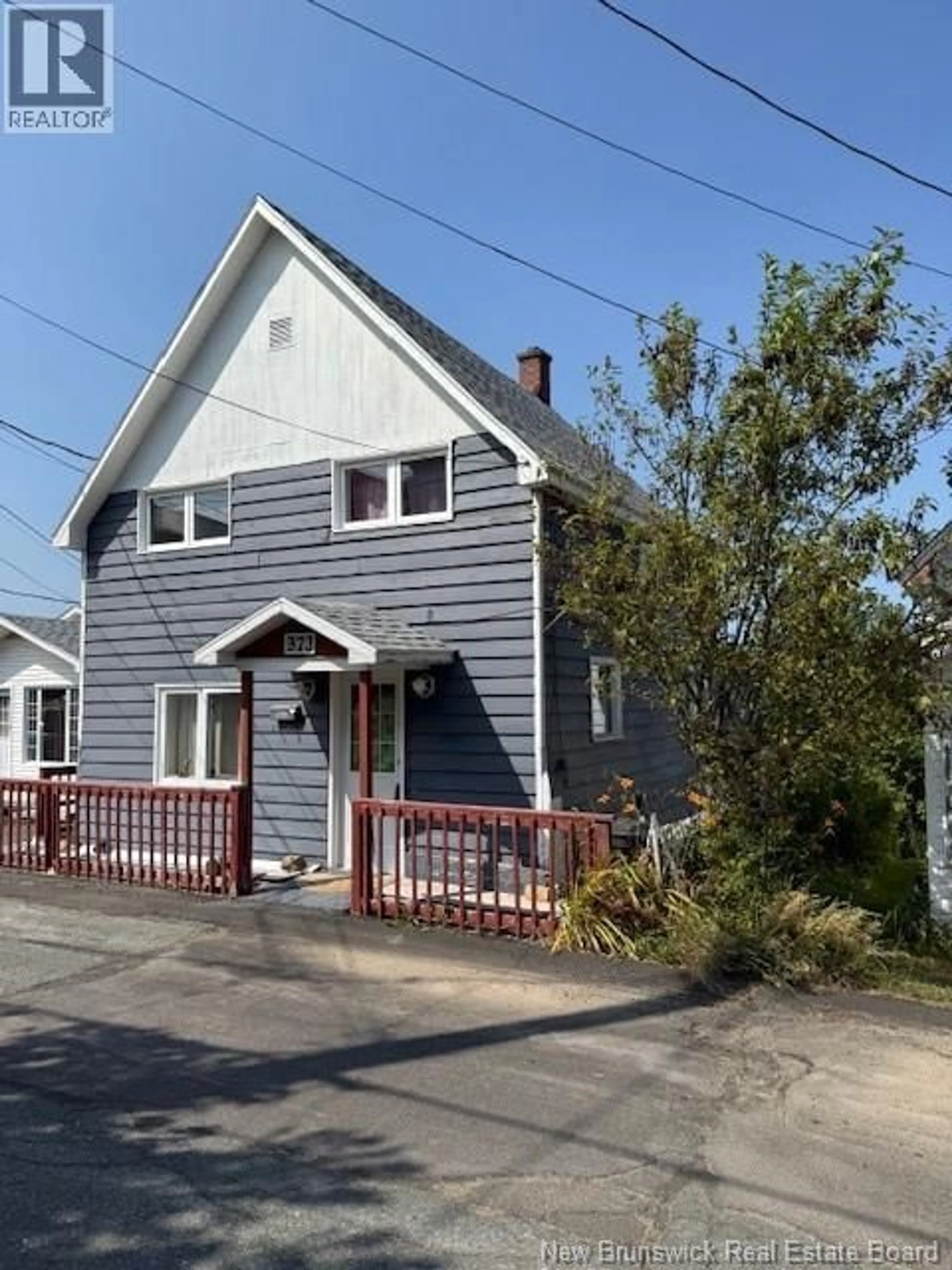 Home with vinyl exterior material, street for 373 STEWART LANE, Dalhousie New Brunswick E8C2L9