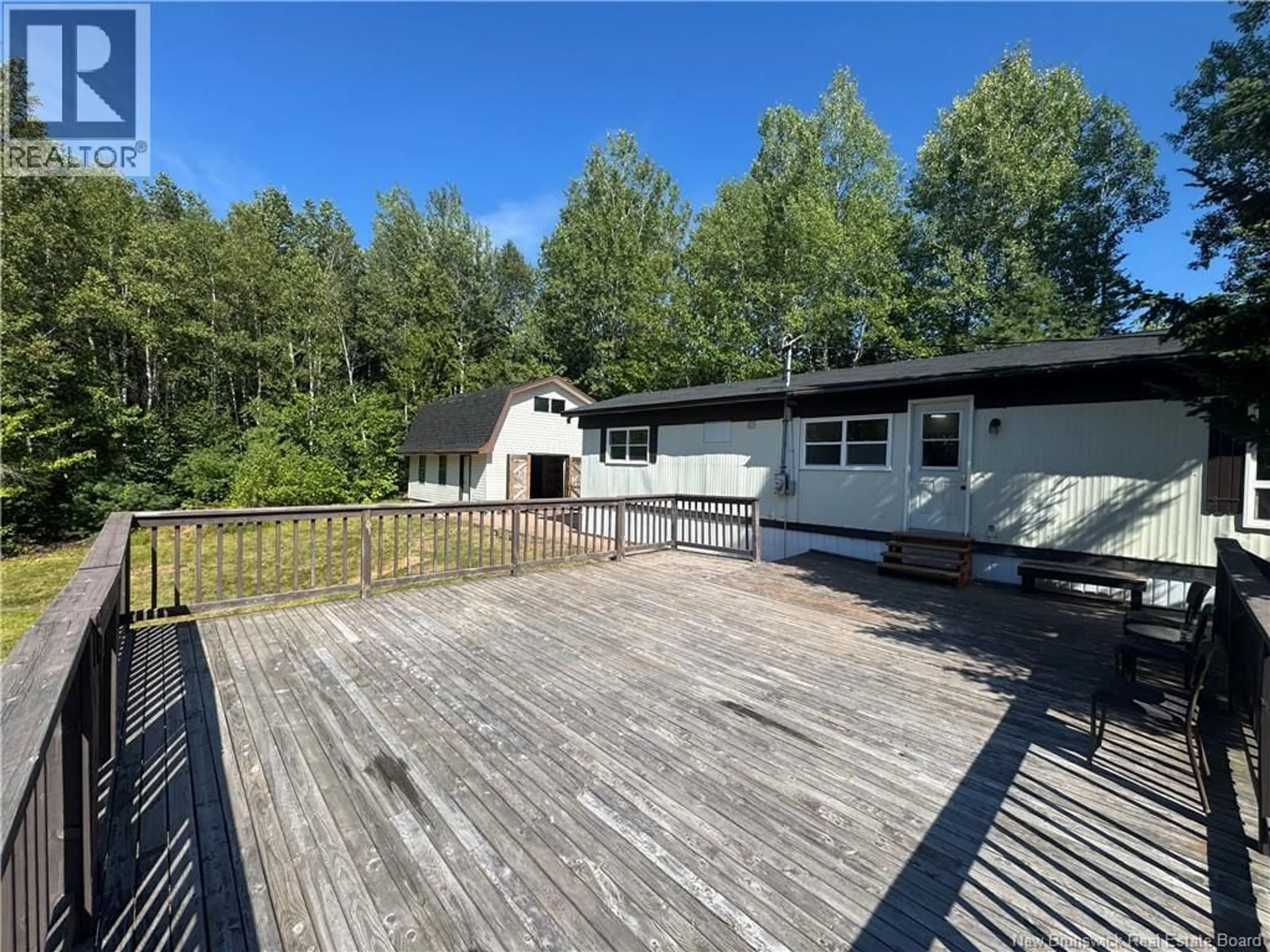 A pic from outside/outdoor area/front of a property/back of a property/a pic from drone, water/lake/river/ocean view for 1493 BRIDGE STREET, Cambridge-Narrows New Brunswick E4C1Y5