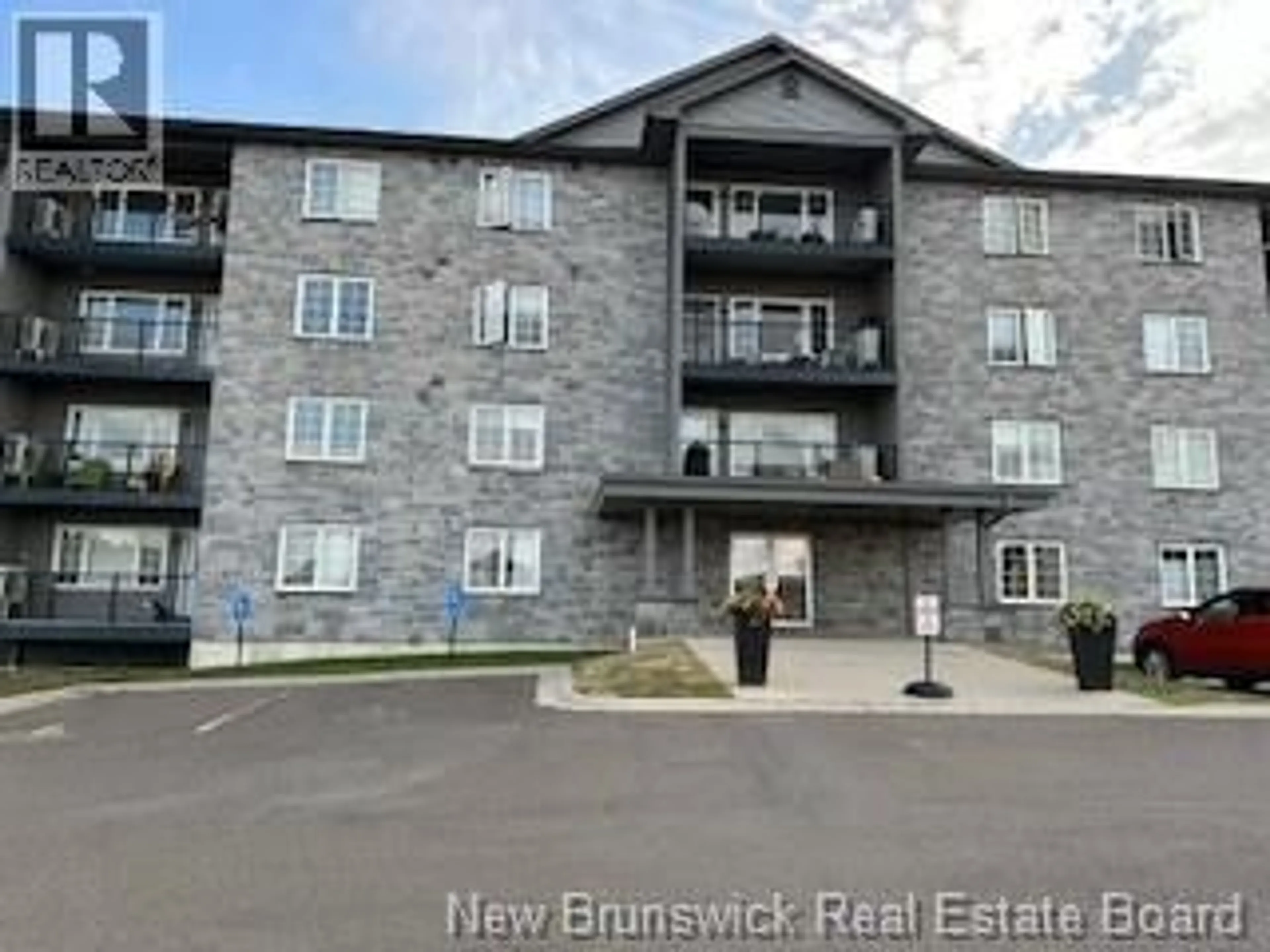 A pic from outside/outdoor area/front of a property/back of a property/a pic from drone, unknown for 440 - 155 LIAN STREET, Fredericton New Brunswick E3C0L9