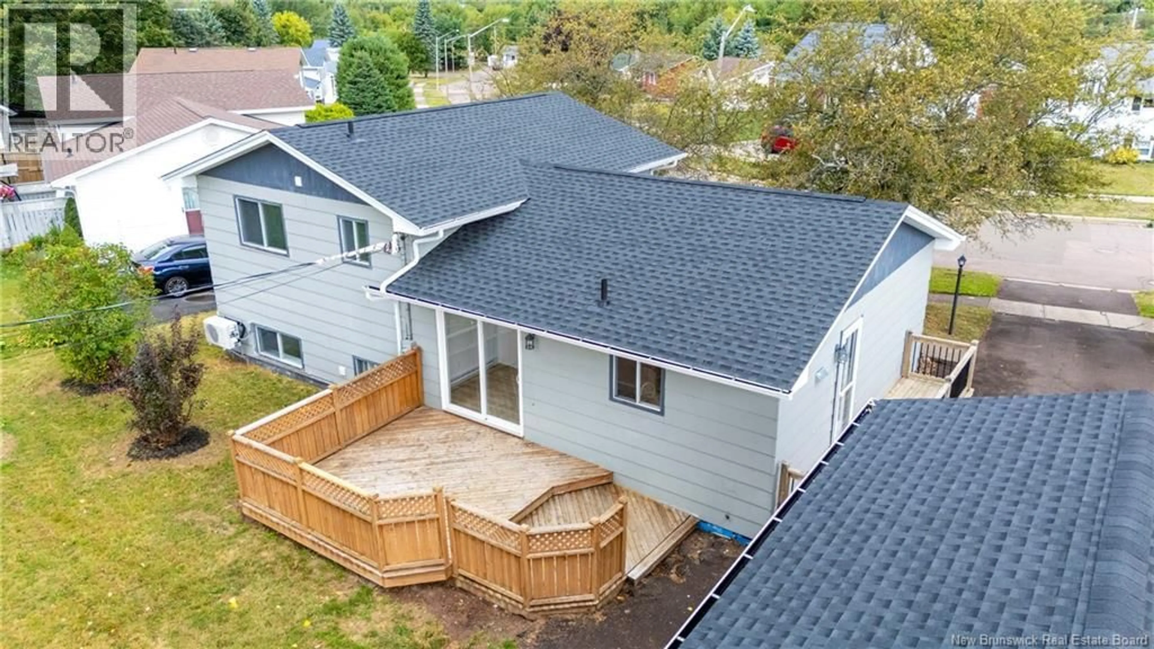 A pic from outside/outdoor area/front of a property/back of a property/a pic from drone, unknown for 102 NOTINGHAM DRIVE, Moncton New Brunswick E1A5K1
