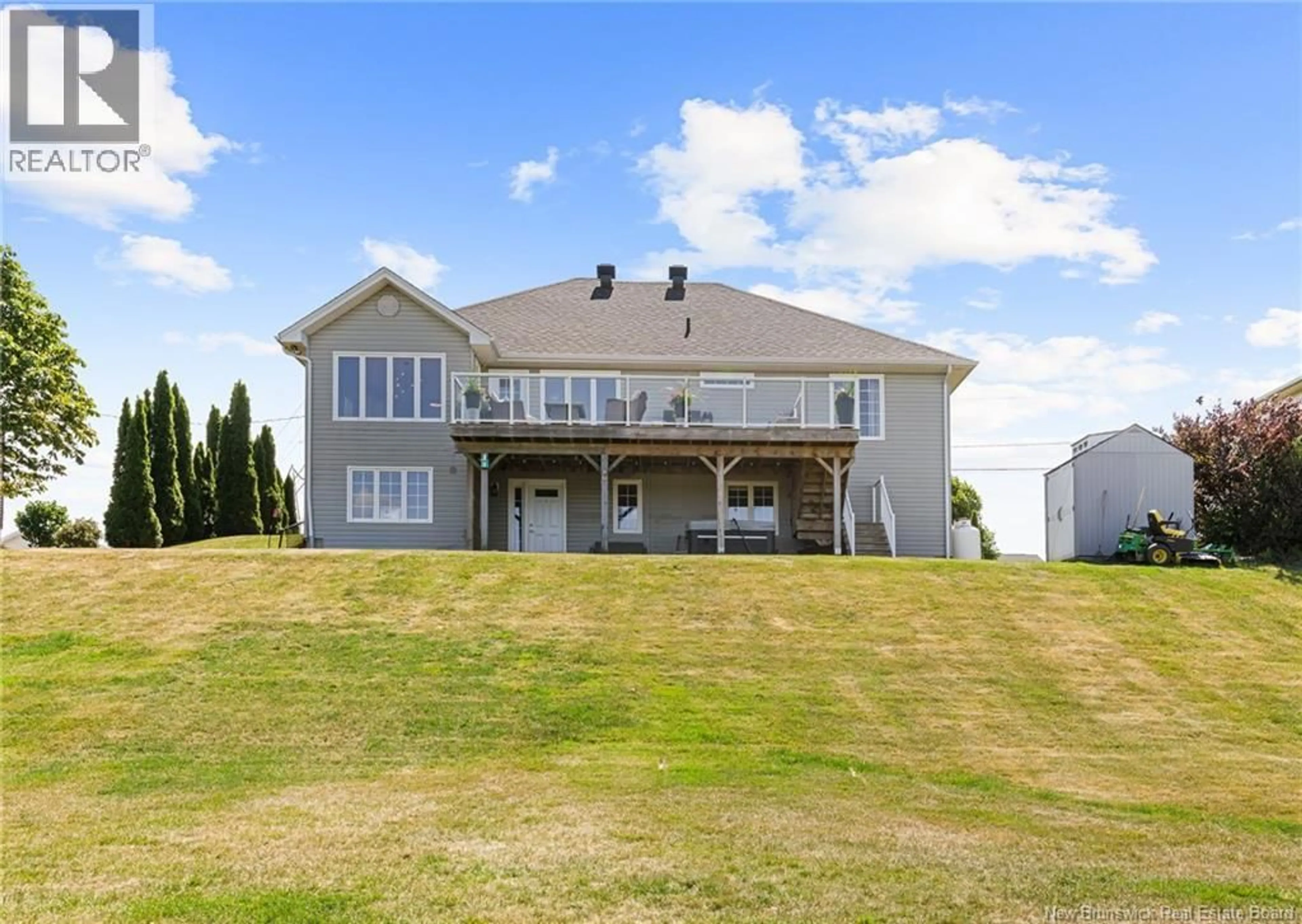 A pic from outside/outdoor area/front of a property/back of a property/a pic from drone, water/lake/river/ocean view for 75 PATRICIA DRIVE, Riverview New Brunswick E1B5H1