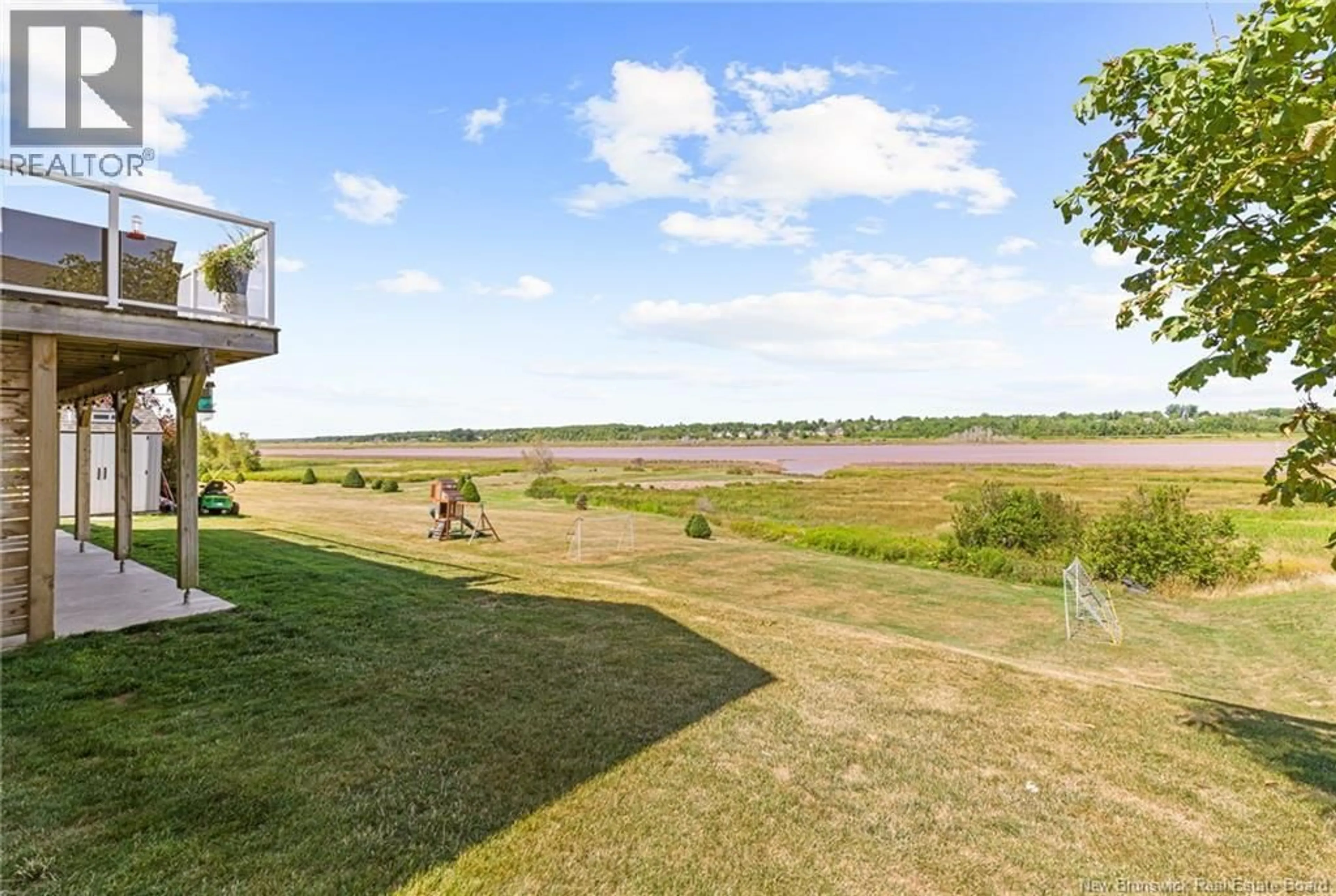 A pic from outside/outdoor area/front of a property/back of a property/a pic from drone, water/lake/river/ocean view for 75 PATRICIA DRIVE, Riverview New Brunswick E1B5H1
