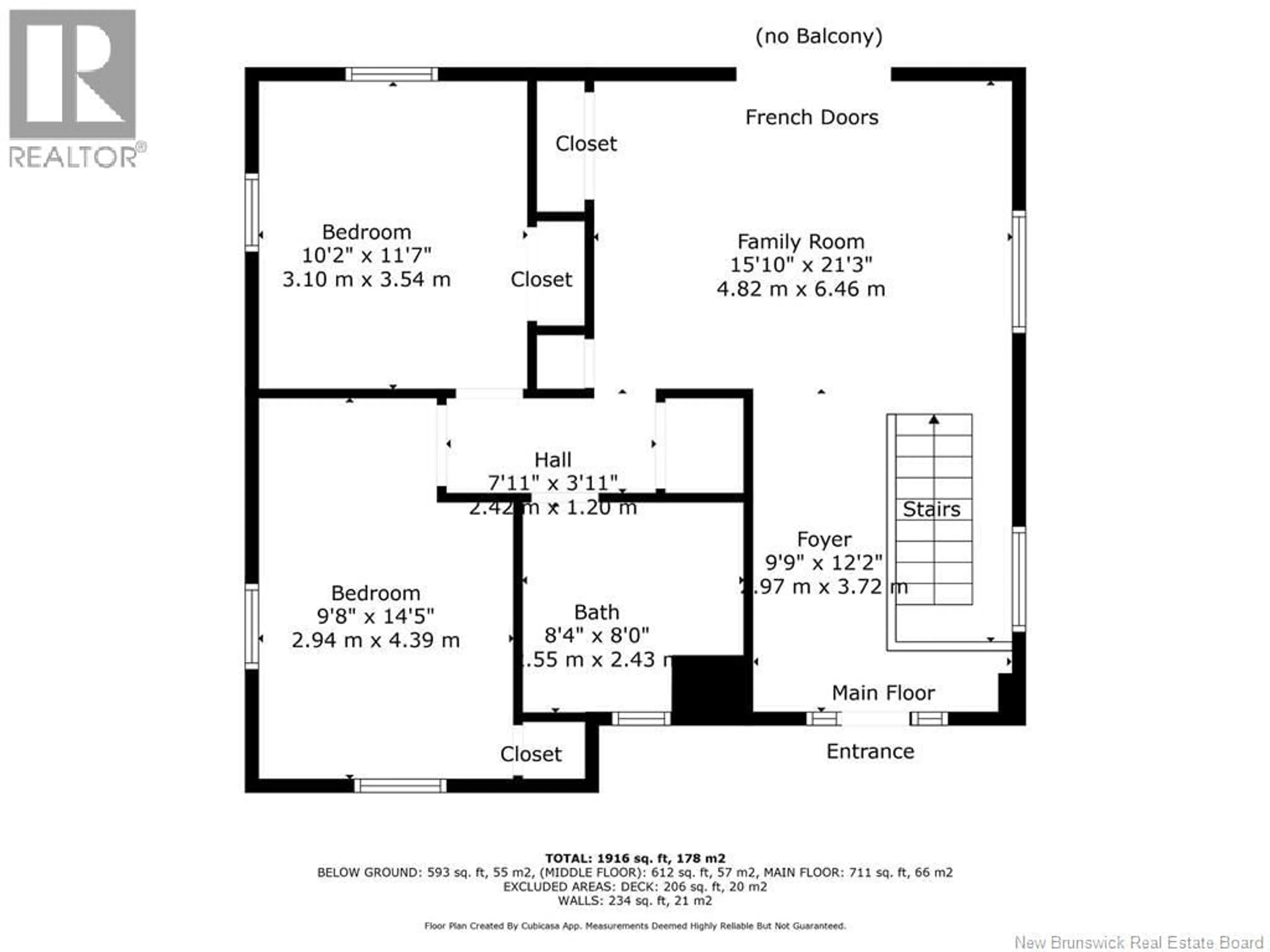 Floor plan for 327 VICTORIA STREET, Dalhousie New Brunswick E8C2T7