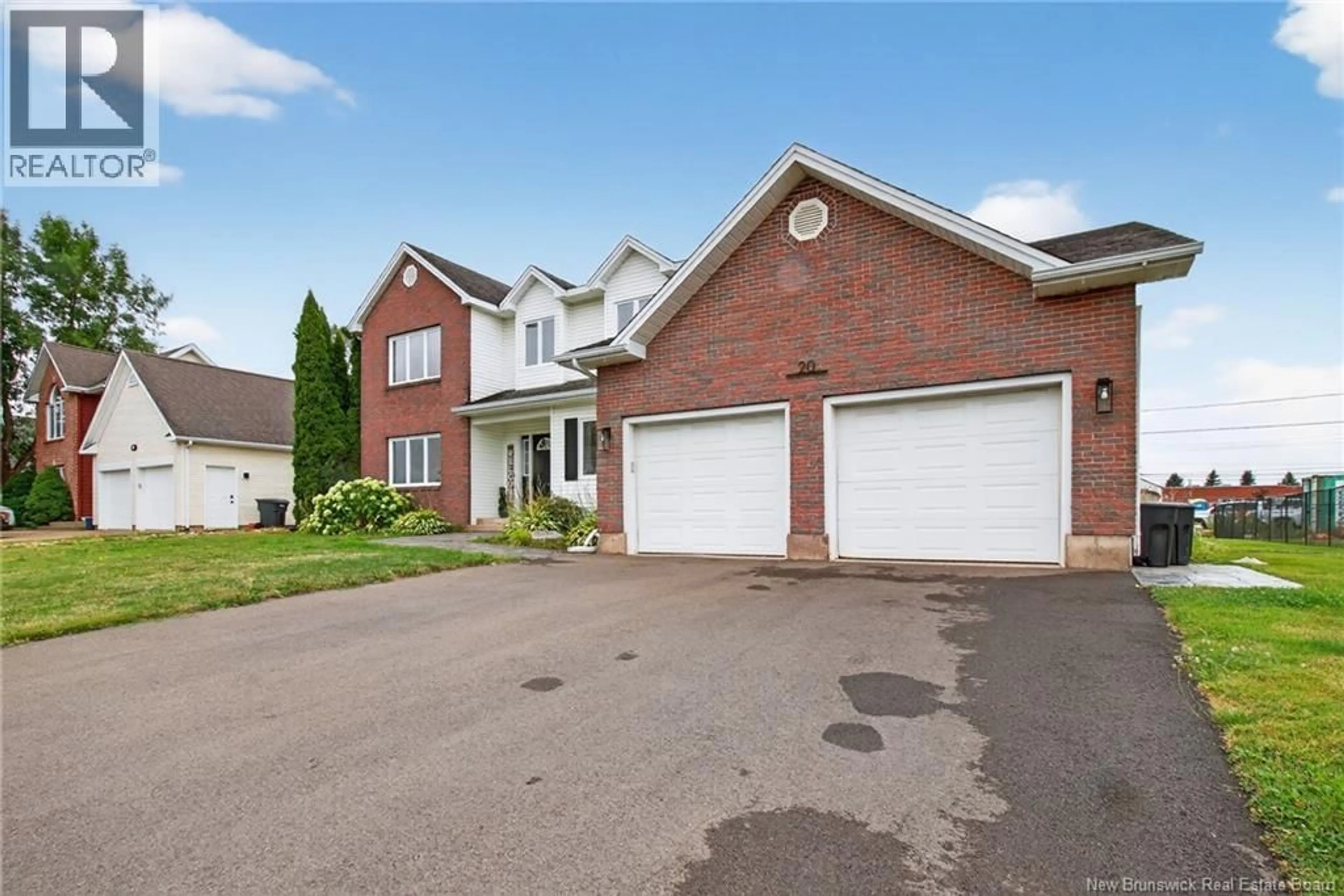 Home with brick exterior material, street for 20 VANESSA COURT, Riverview New Brunswick E1B4W7