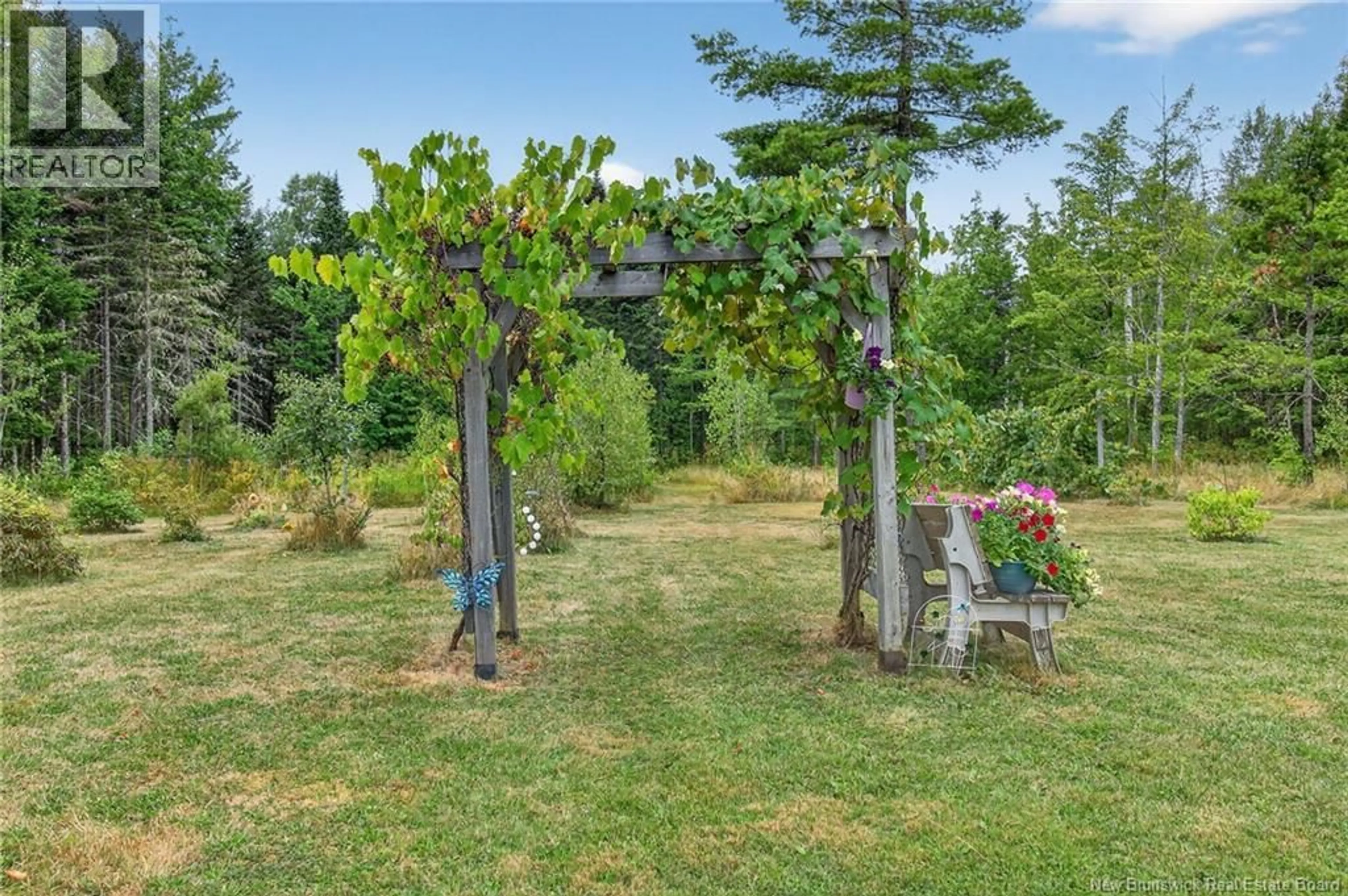 Patio, forest/trees view for 2135 ELMWOOD, Moncton New Brunswick E1H2H9