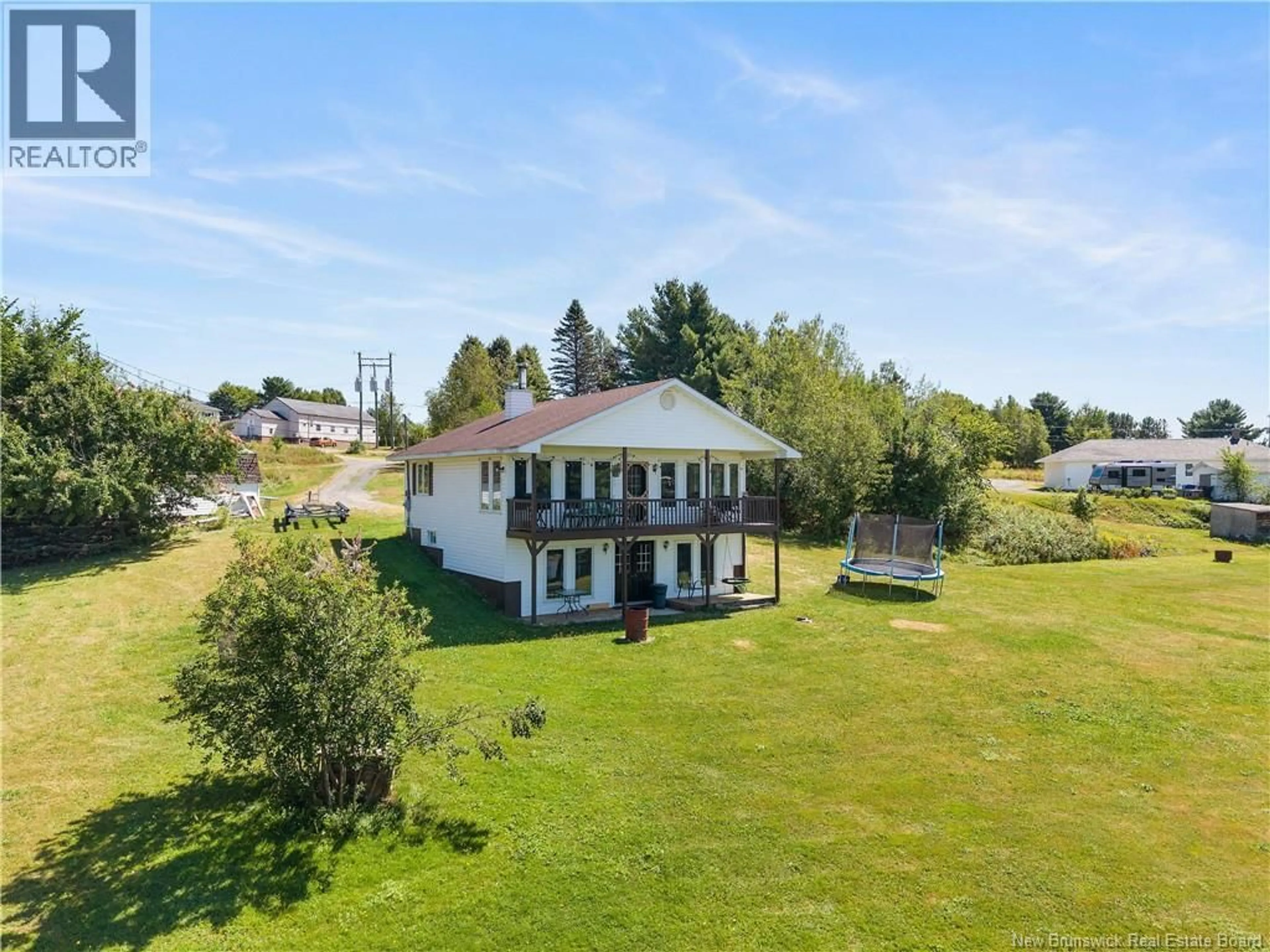 A pic from outside/outdoor area/front of a property/back of a property/a pic from drone, water/lake/river/ocean view for 19 TOZER LANE, Sunny Corner New Brunswick E9E1S7