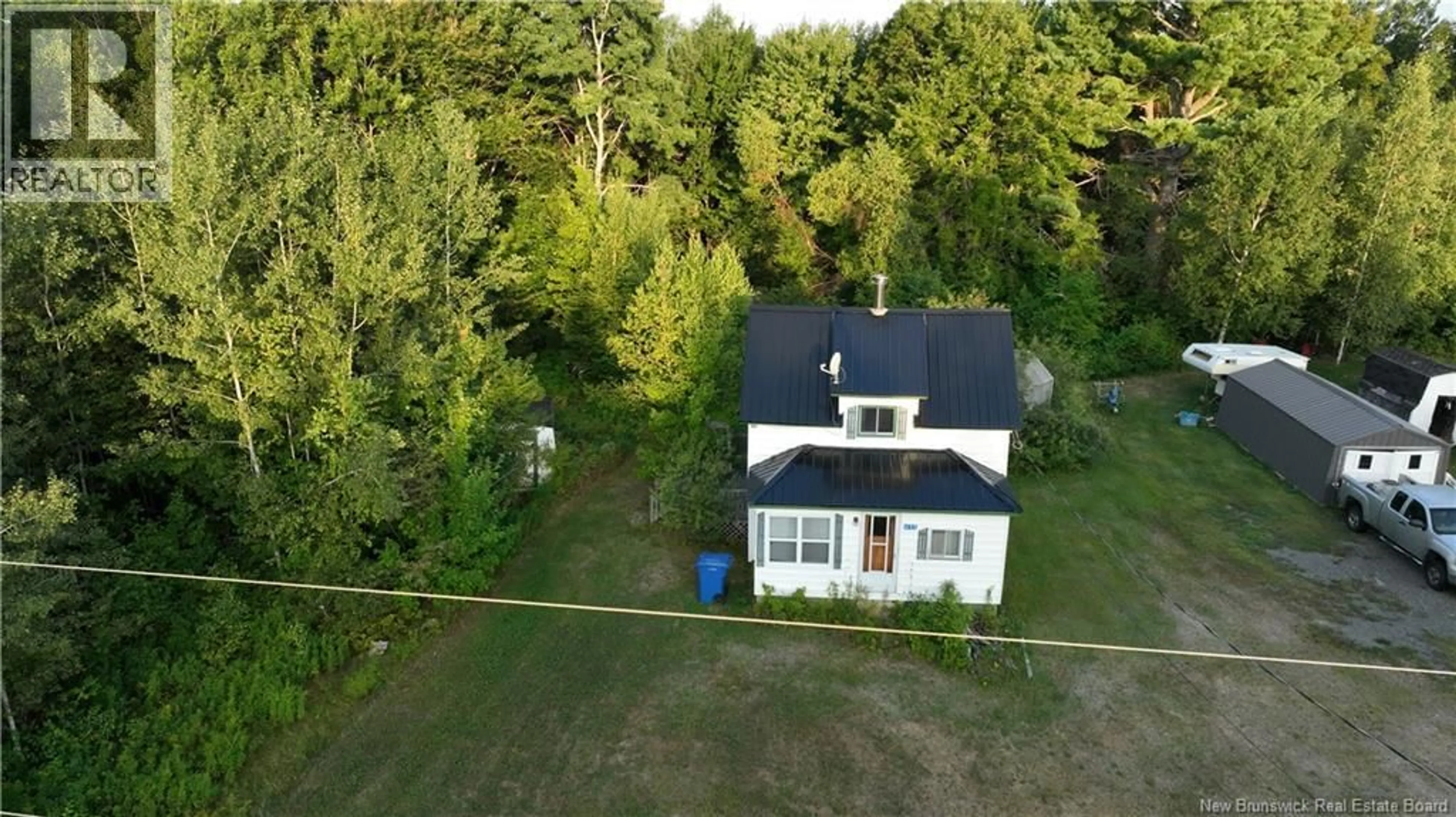 A pic from outside/outdoor area/front of a property/back of a property/a pic from drone, building for 1455 HWY 118, White Rapids New Brunswick E9B1A6