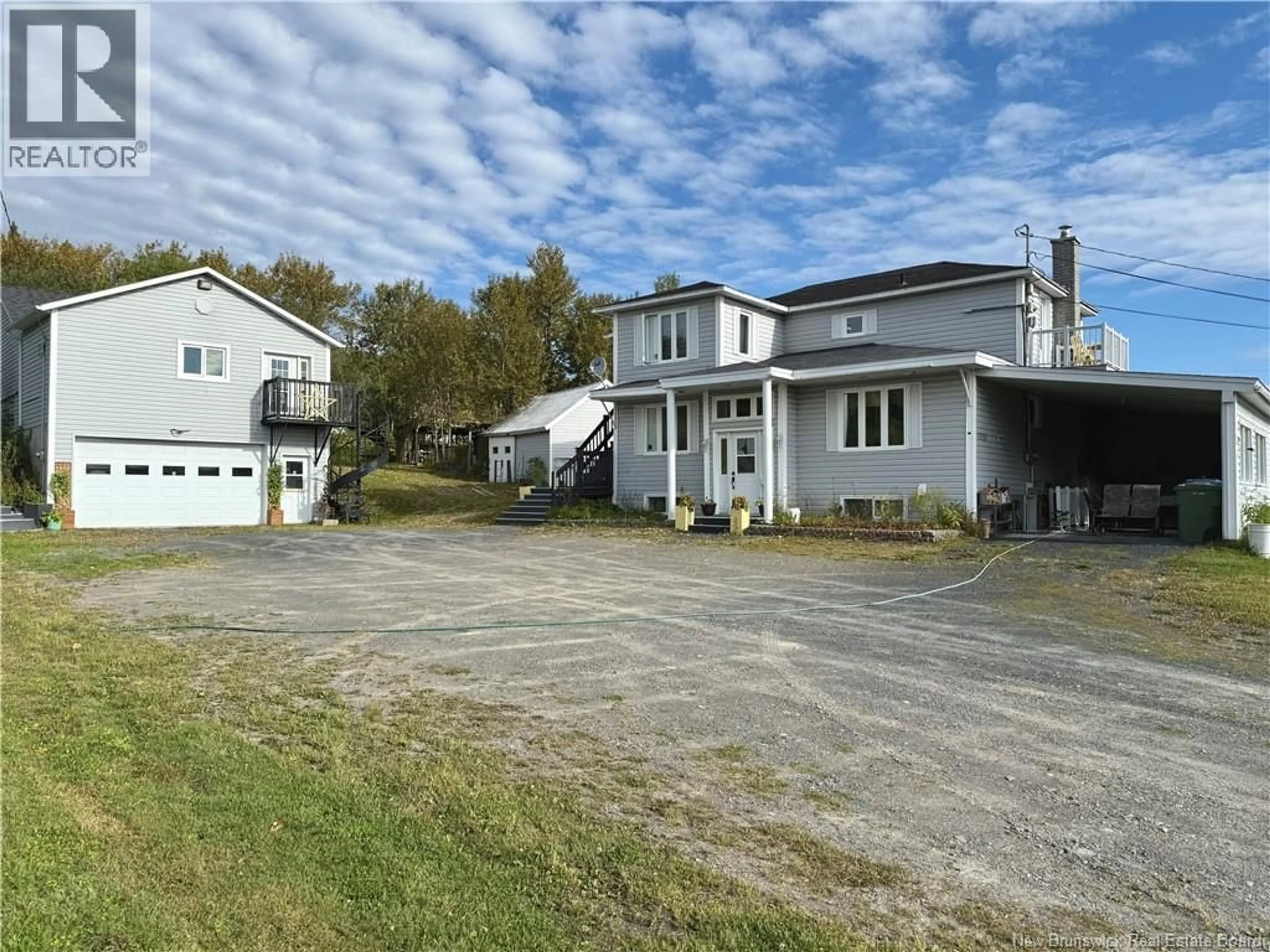 A pic from outside/outdoor area/front of a property/back of a property/a pic from drone, street for 1509 ST-FRANCOIS STREET, Edmundston New Brunswick E3V4R7
