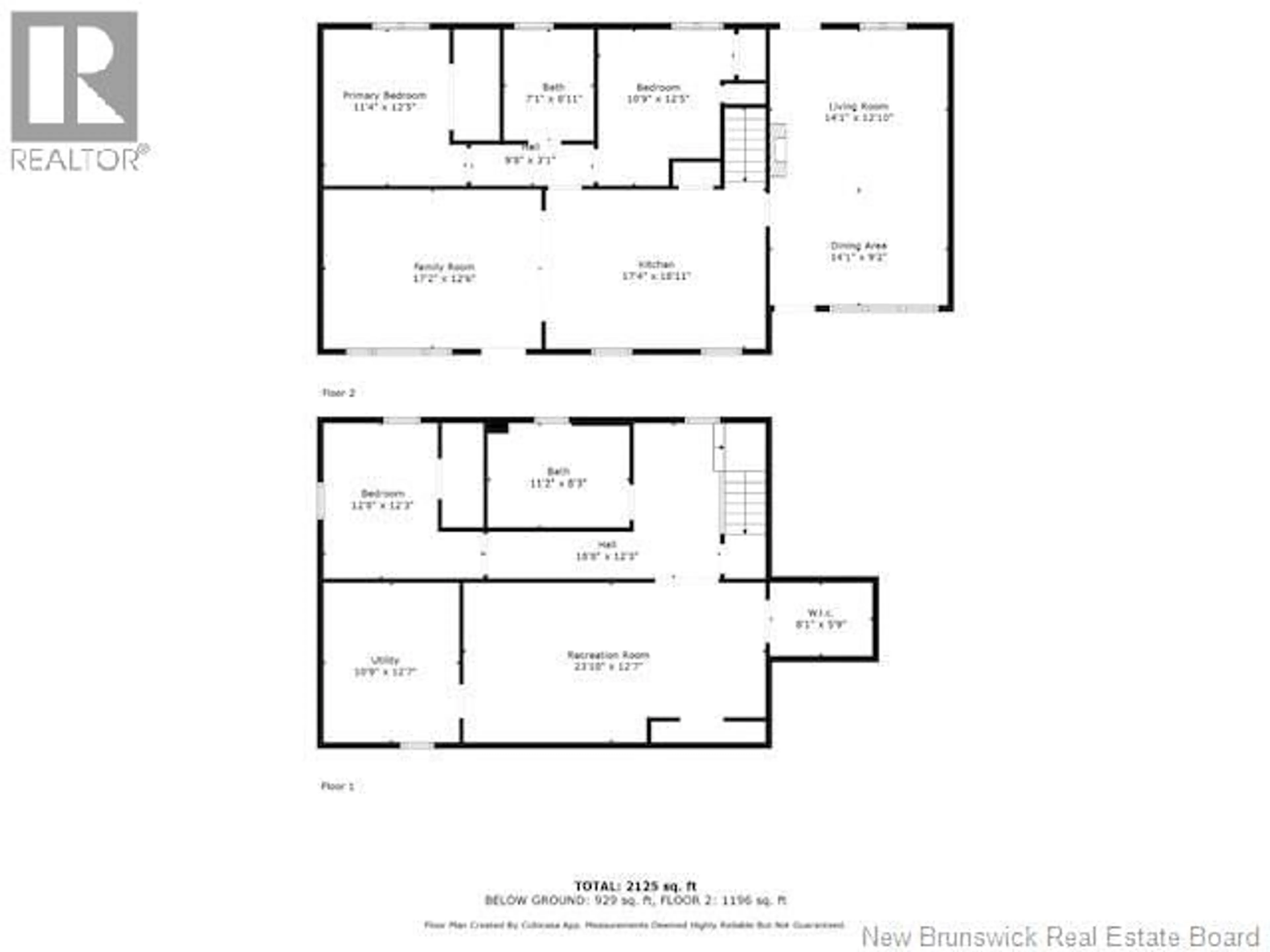 Floor plan for 372 PRINCIPALE STREET, Eel River Crossing New Brunswick E8E1T9