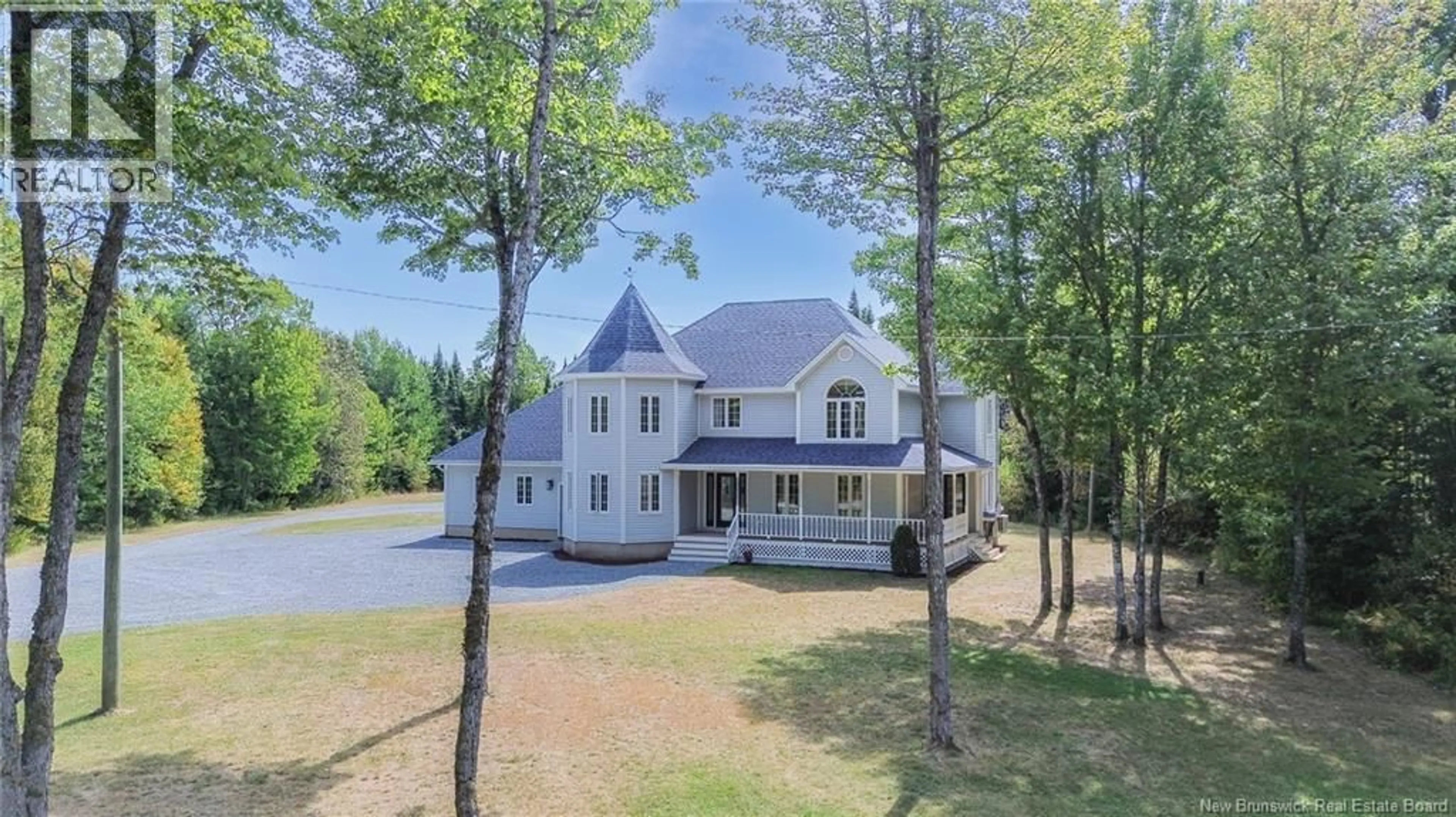 A pic from outside/outdoor area/front of a property/back of a property/a pic from drone, unknown for 2332 HANWELL ROAD, Hanwell New Brunswick E3E2E2