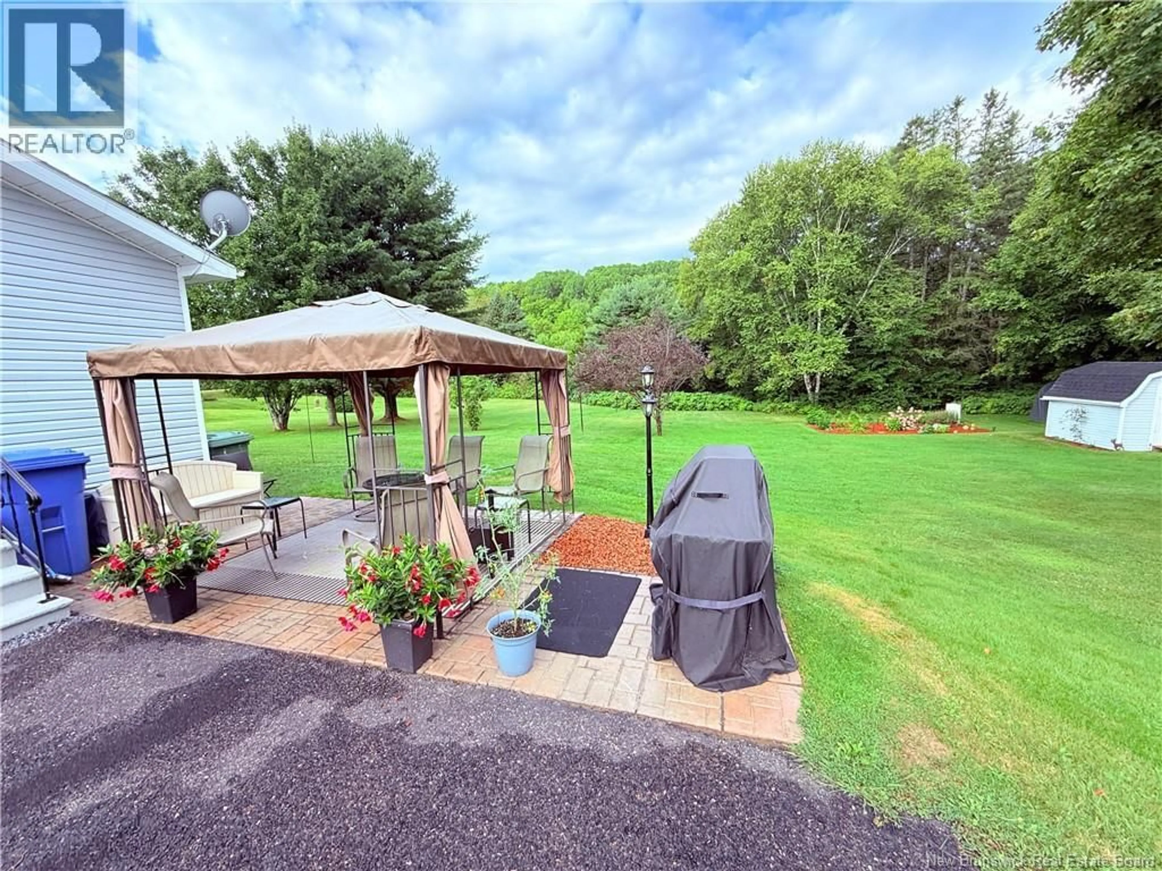 A pic from outside/outdoor area/front of a property/back of a property/a pic from drone, water/lake/river/ocean view for 20 LAHUE ROAD, Clearview New Brunswick E7L1X5