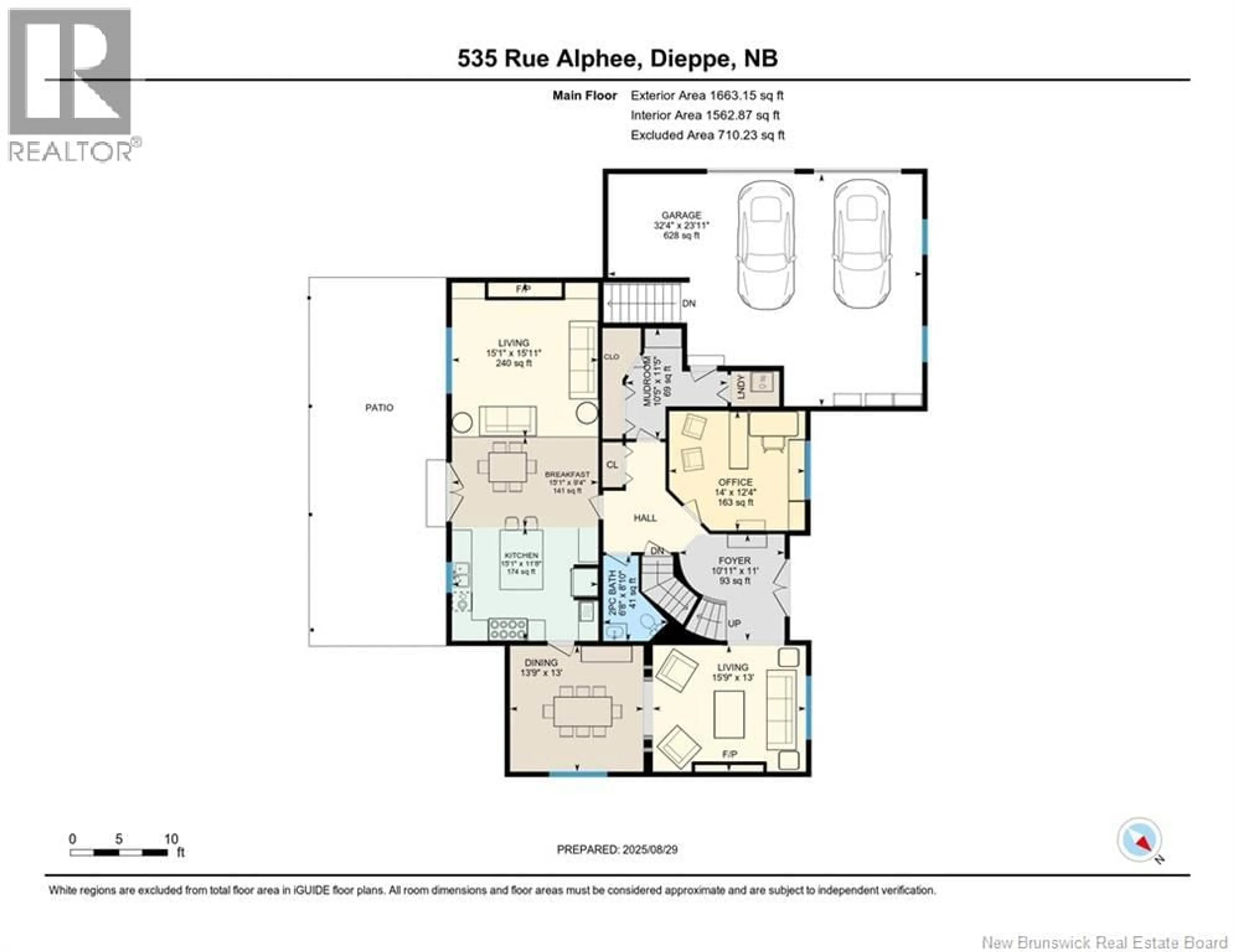 Floor plan for 535 ALPHEE STREET, Dieppe New Brunswick E1A6W6