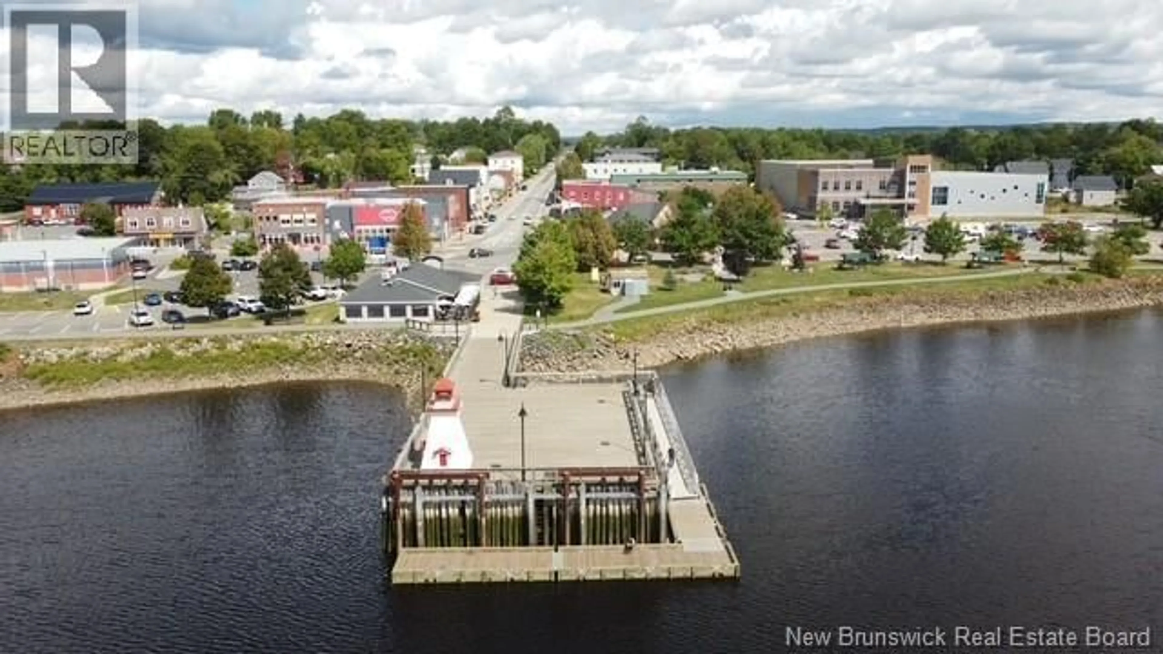 A pic from outside/outdoor area/front of a property/back of a property/a pic from drone, water/lake/river/ocean view for 337 MILLTOWN BOULEVARD, St. Stephen New Brunswick E3L1J3
