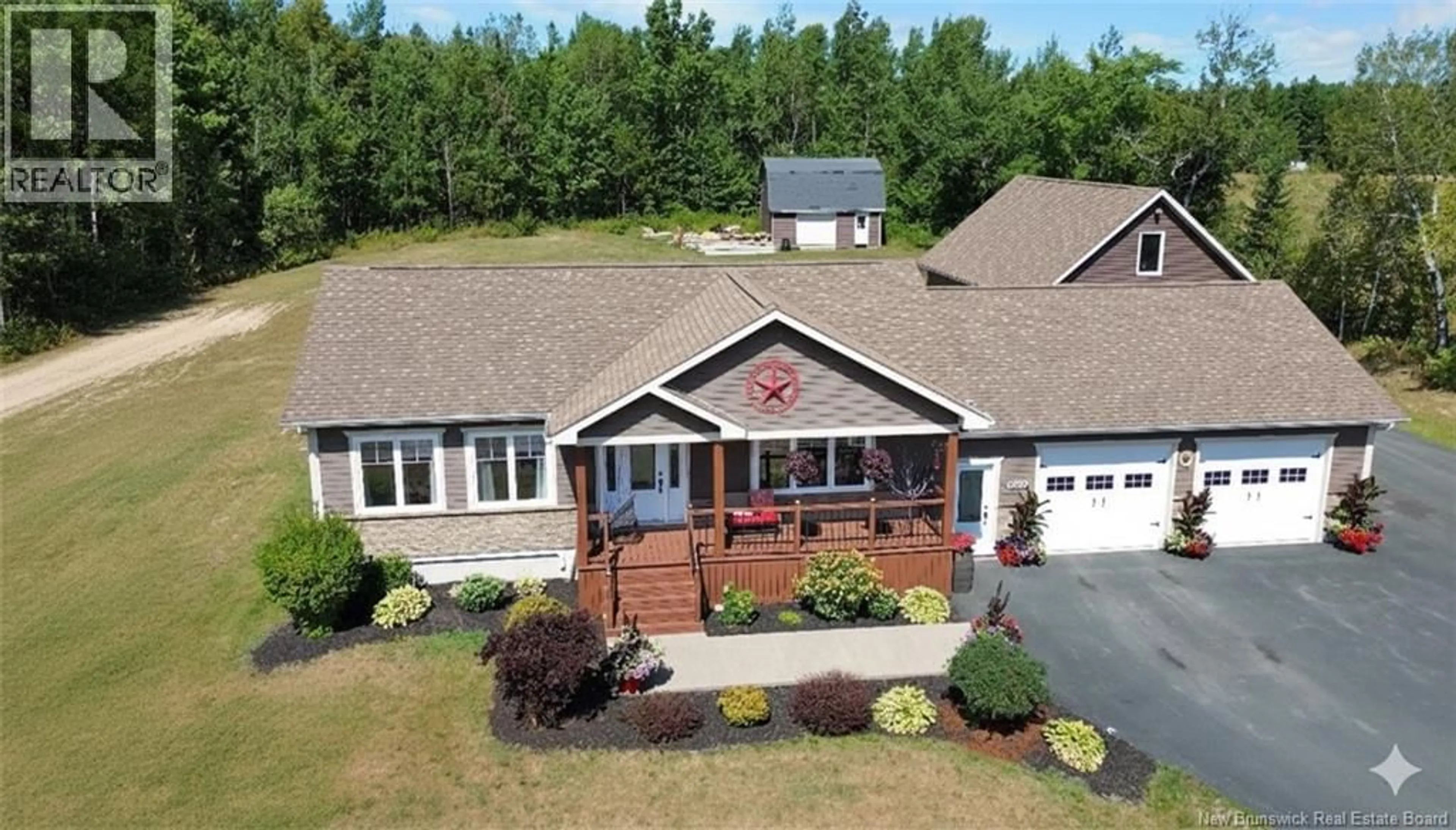 A pic from outside/outdoor area/front of a property/back of a property/a pic from drone, unknown for 2061 ROUTE 160, Saint-Sauveur New Brunswick E8L1P1