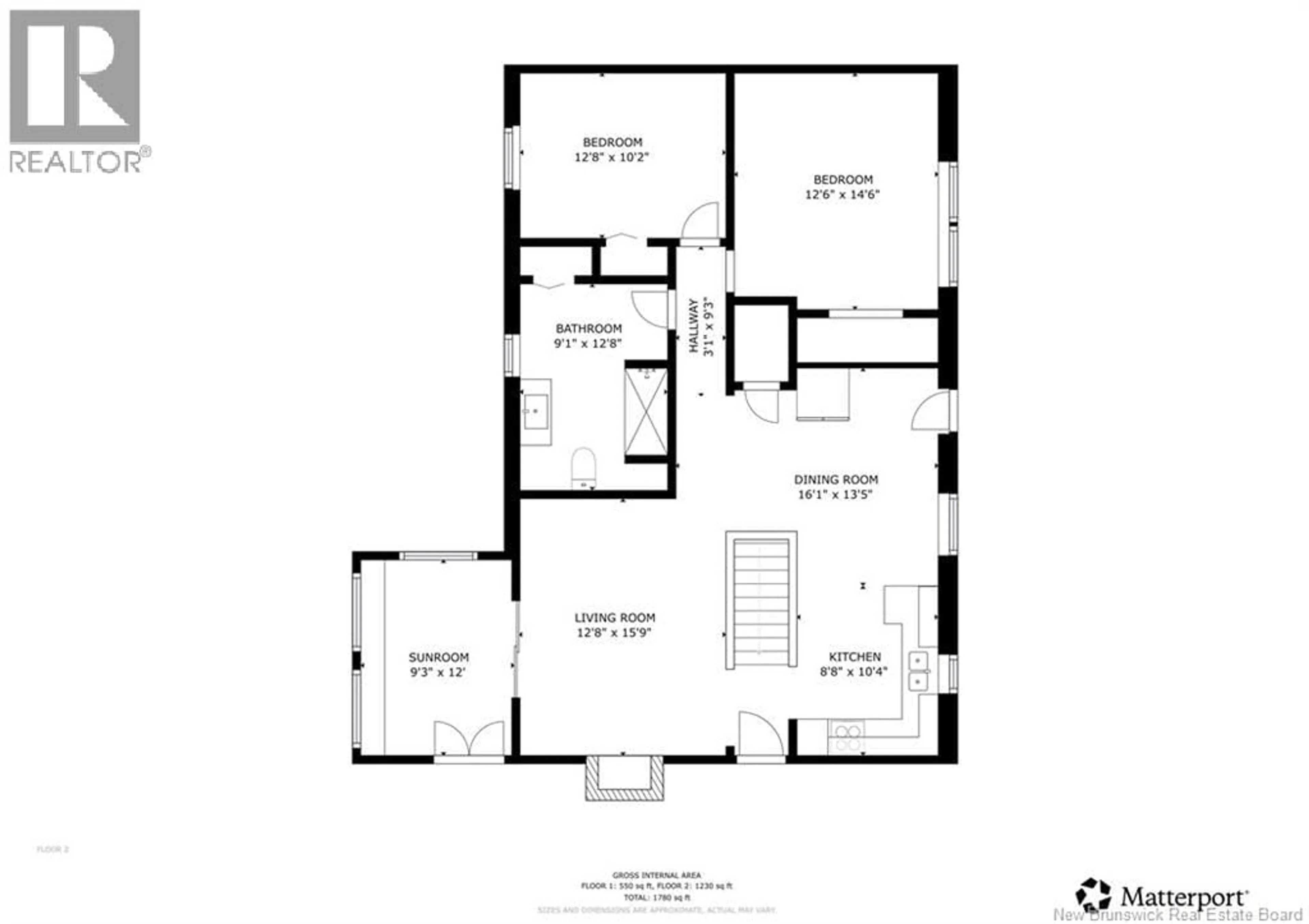 Floor plan for 52 STANLEY DRIVE, Sackville New Brunswick E4L1P8